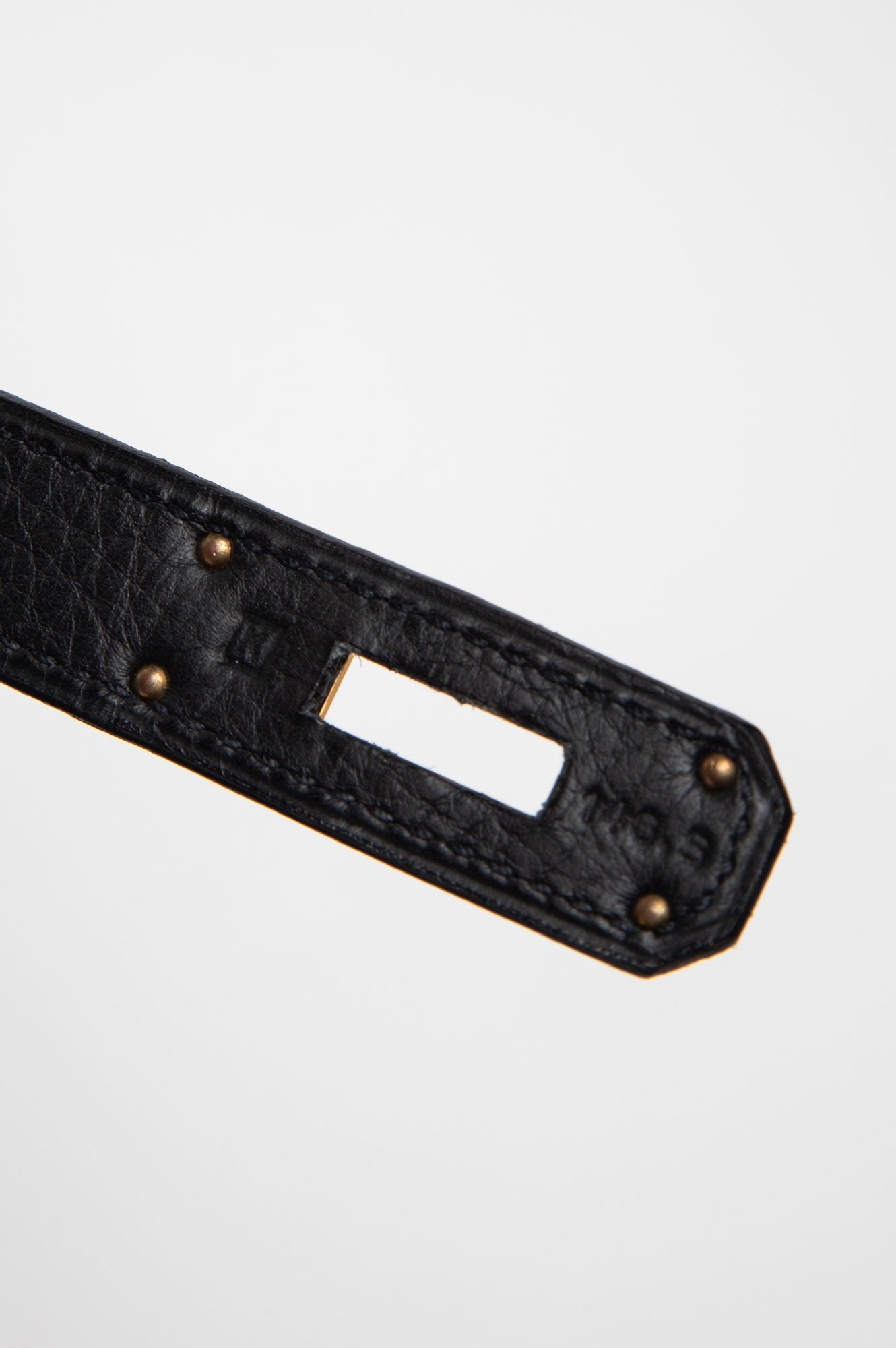 Hermès Kelly 32 Black Togo Leather GHW