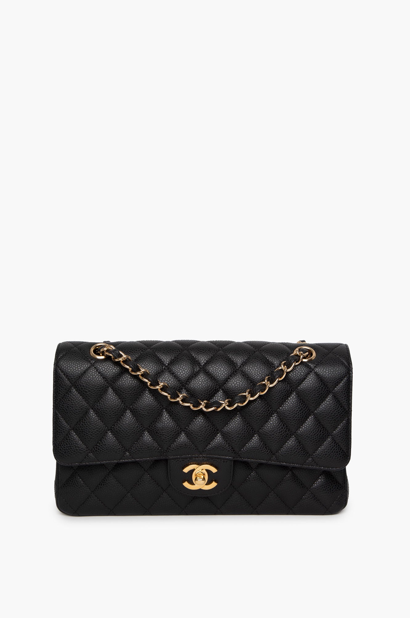 Chanel Black Medium Classic Double Flap Bag