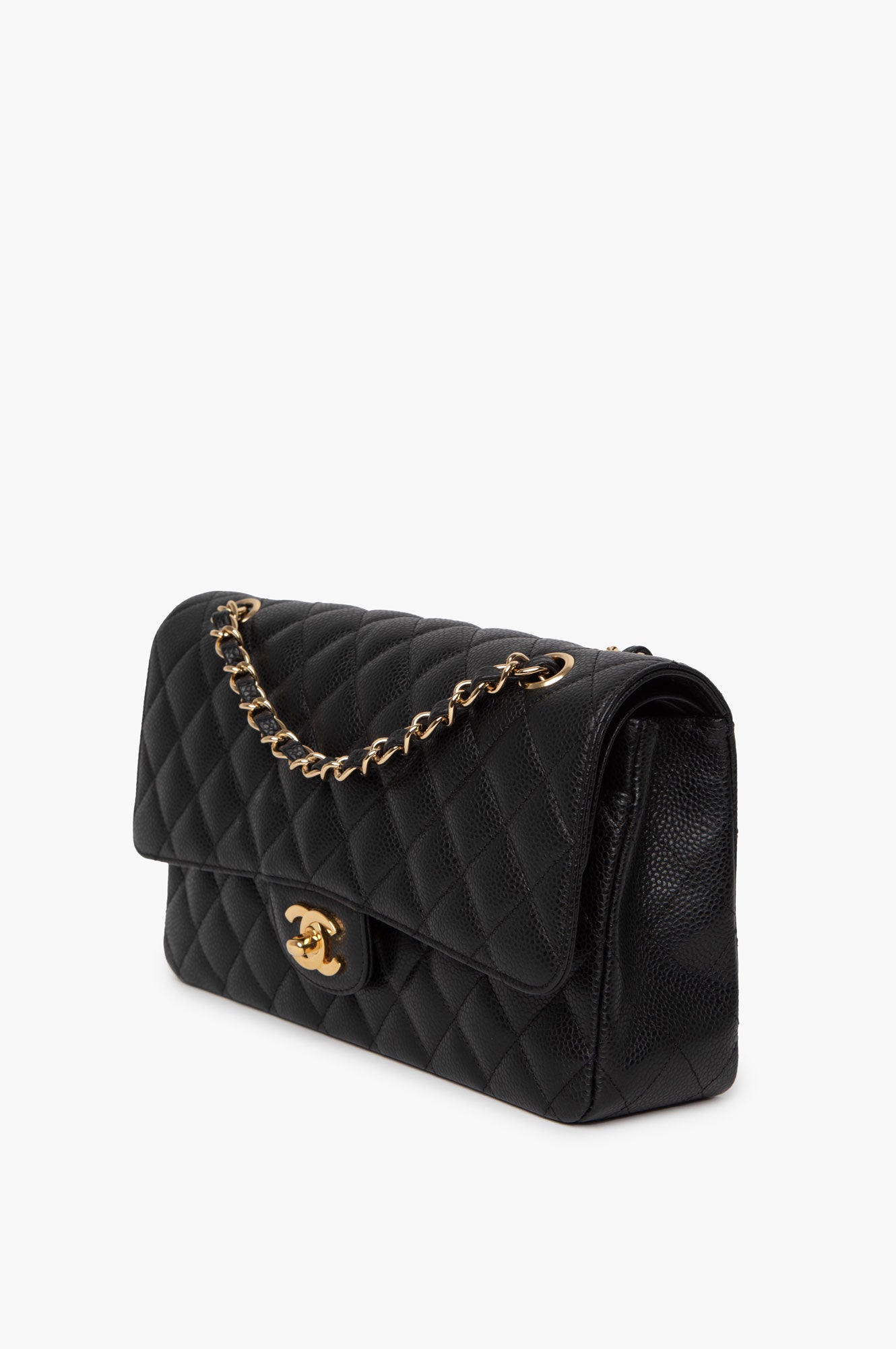 Chanel Black Medium Classic Double Flap Bag