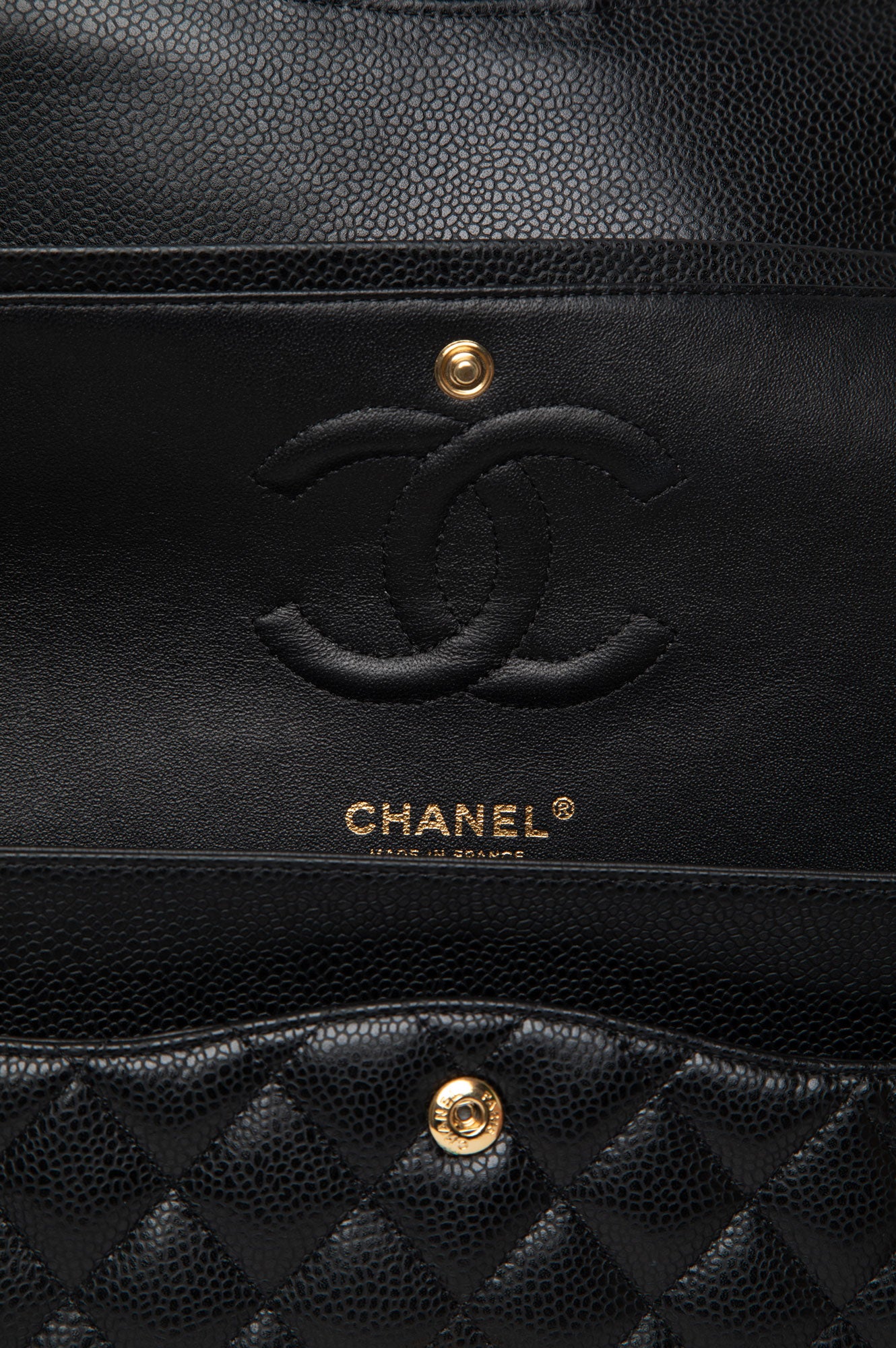 Chanel Black Medium Classic Double Flap Bag