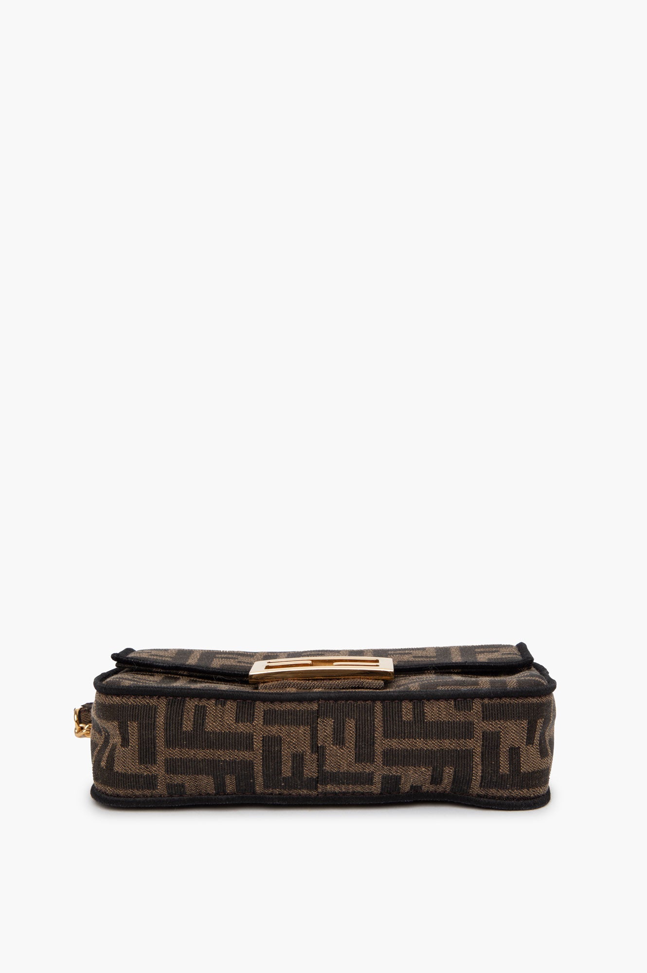 Fendi Brown Baguette Mini Bag