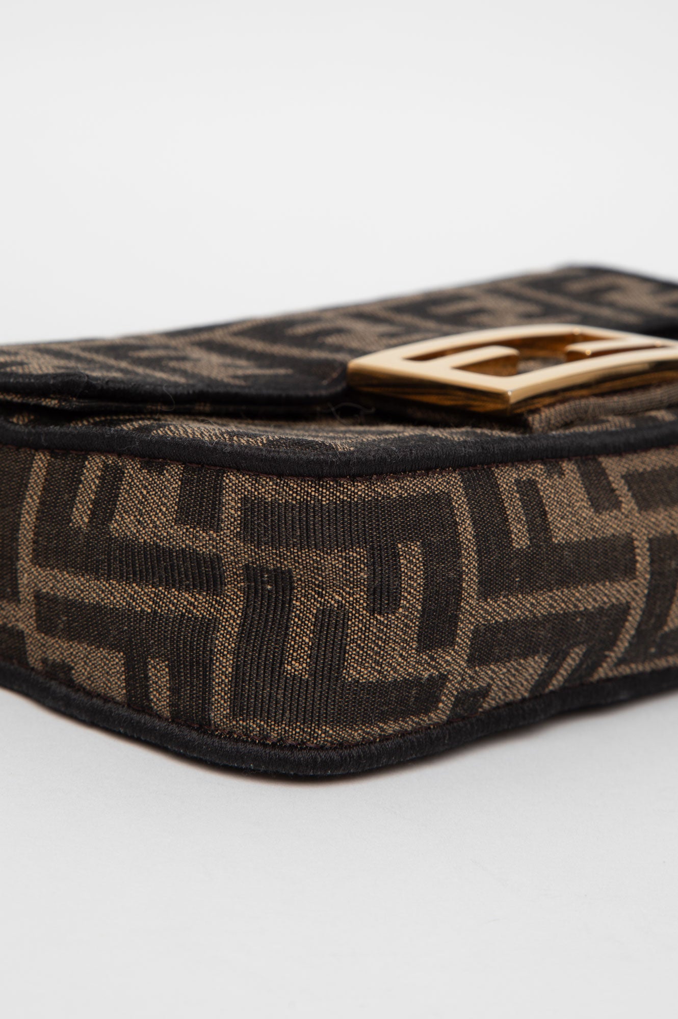 Fendi Brown Baguette Mini Bag