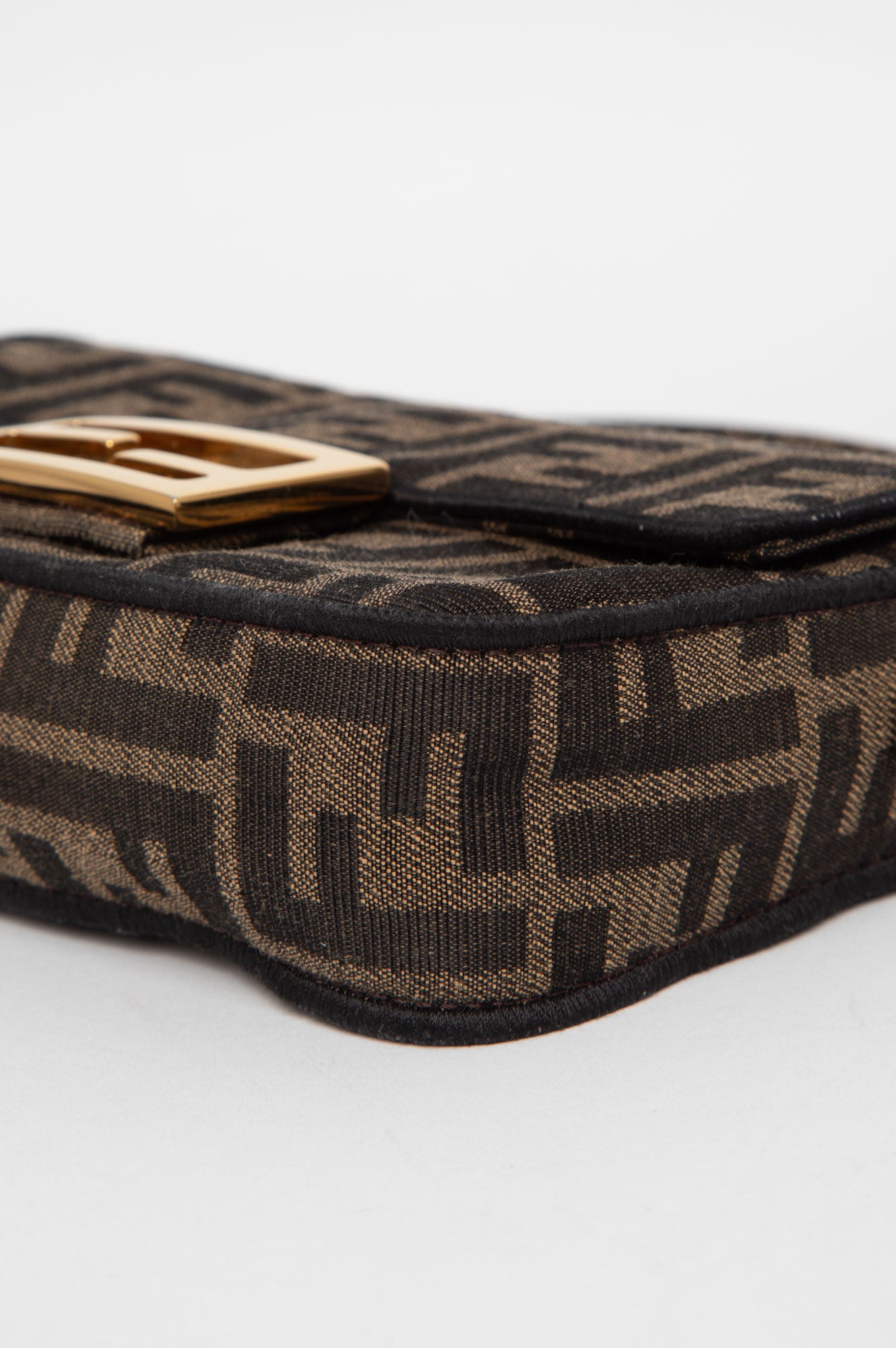 Fendi Brown Baguette Mini Bag