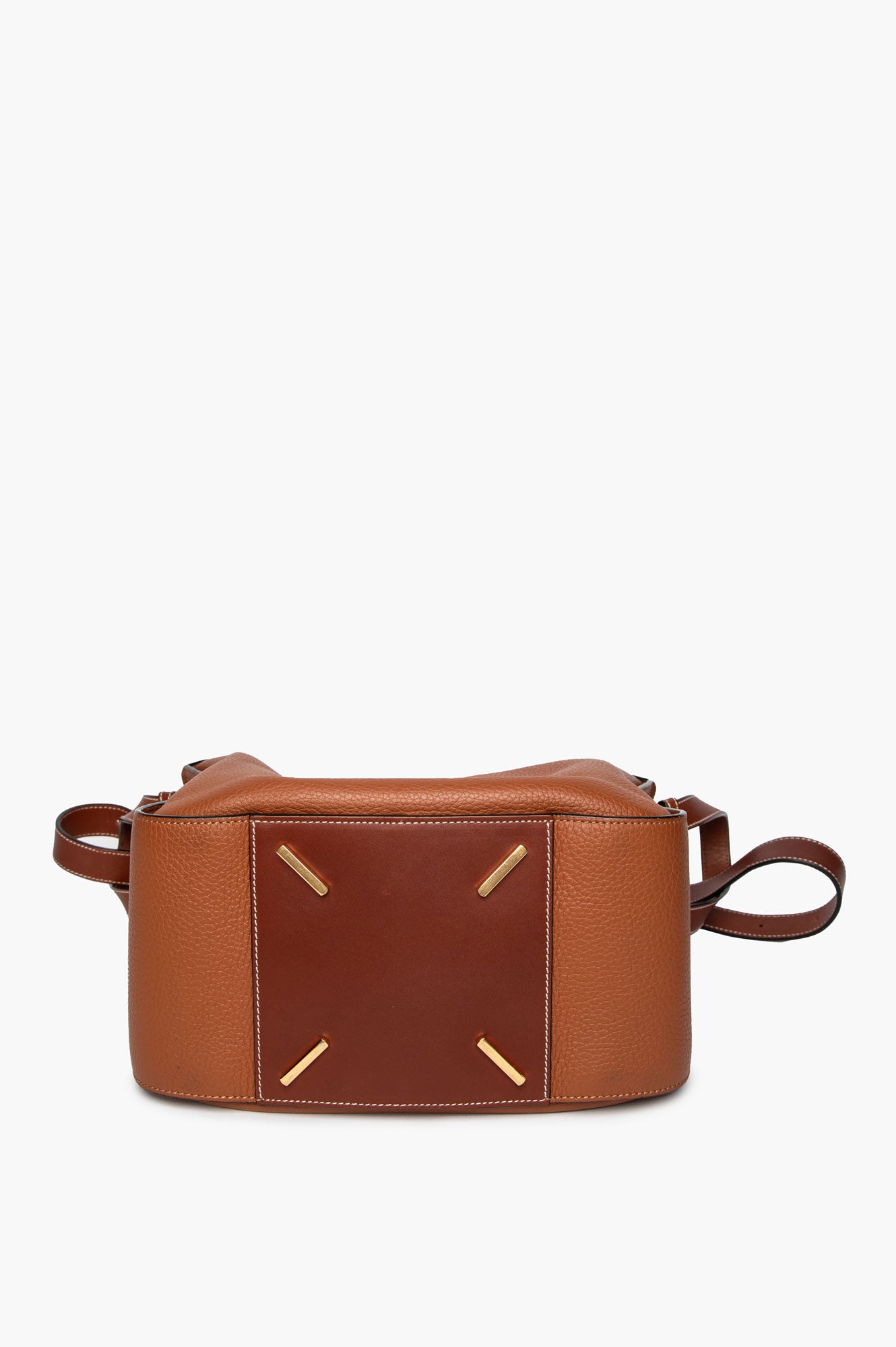 Loewe Brown Leather Medium Hammock Bag