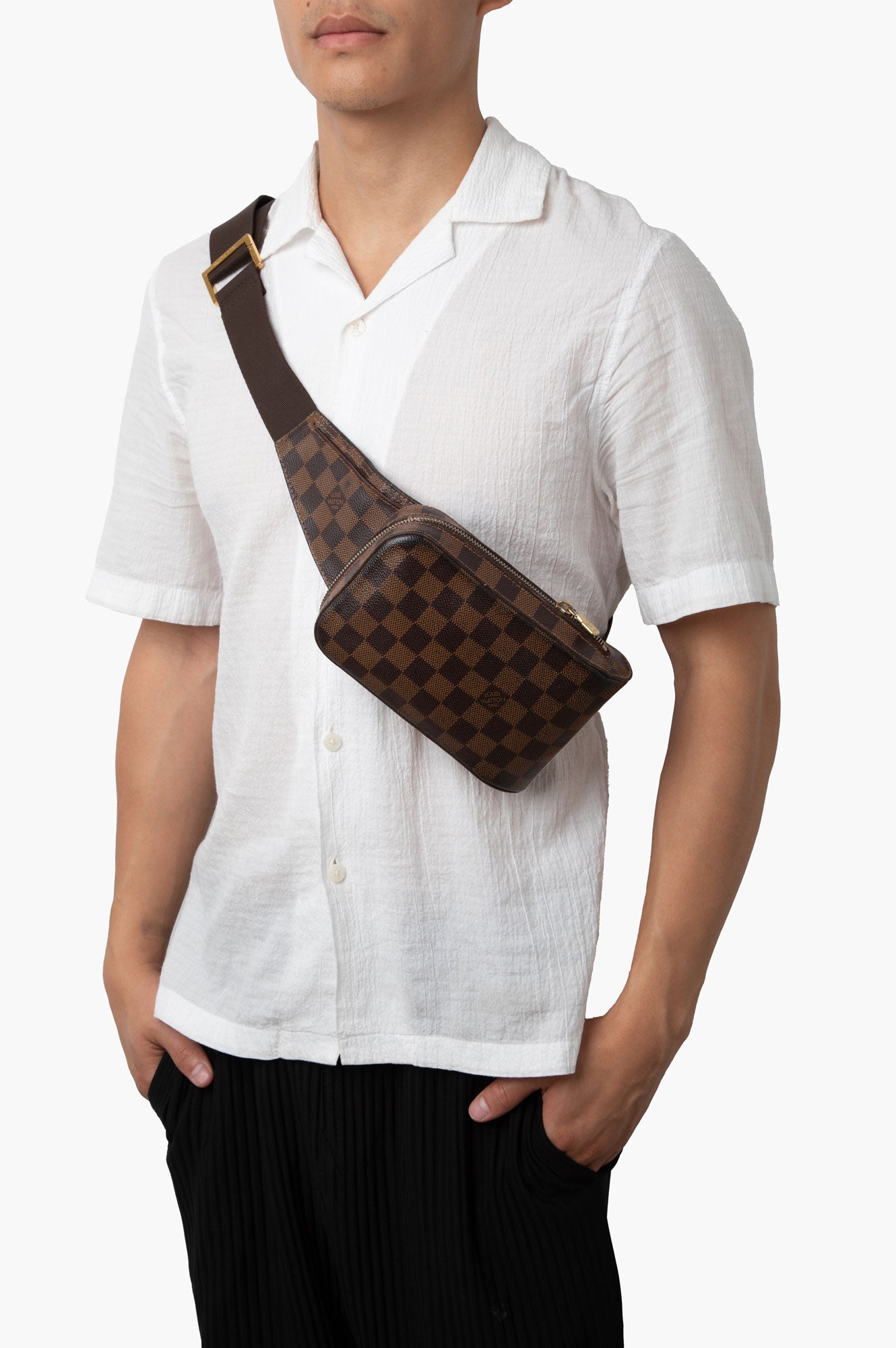 Louis Vuitton Damier Ebene Swing Bag