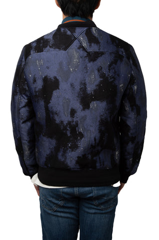 Maxime Simoens Marbled Blue Jacket Size M