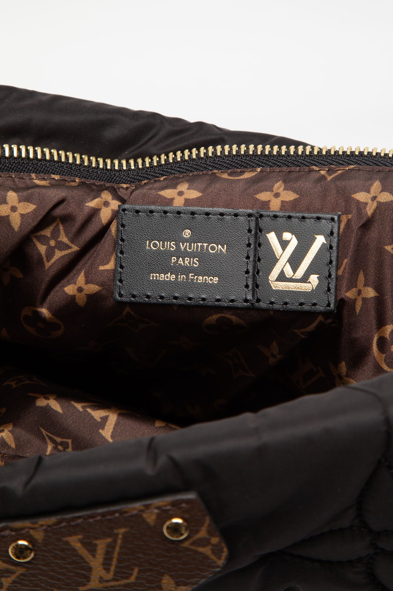 Louis Vuitton Black Fuschia Maxi Multi Pochette