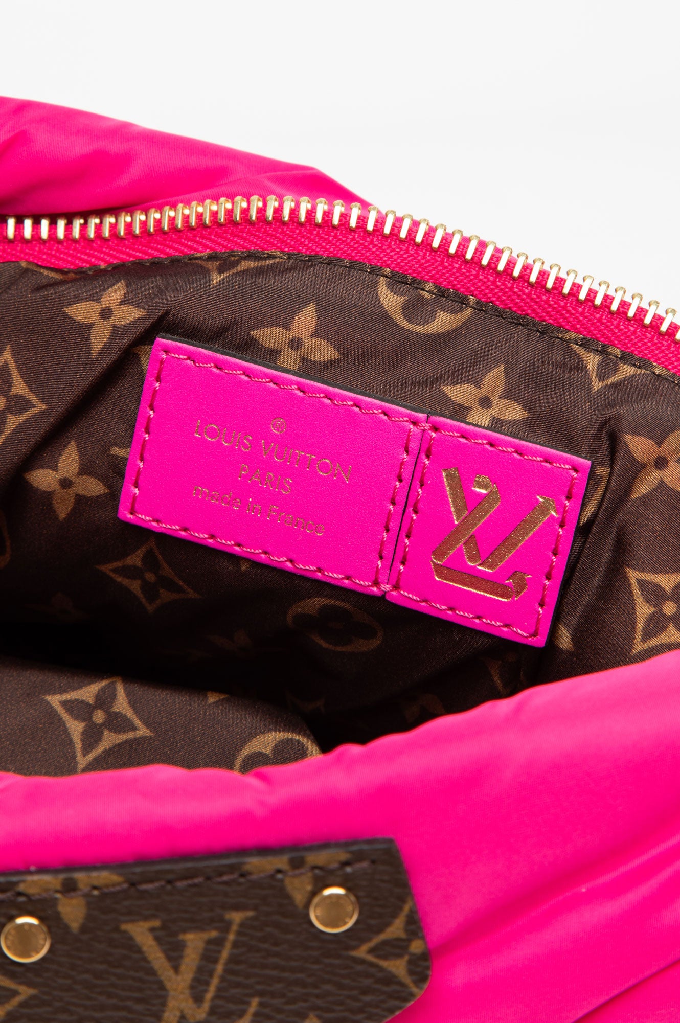 Louis Vuitton Black Fuschia Maxi Multi Pochette
