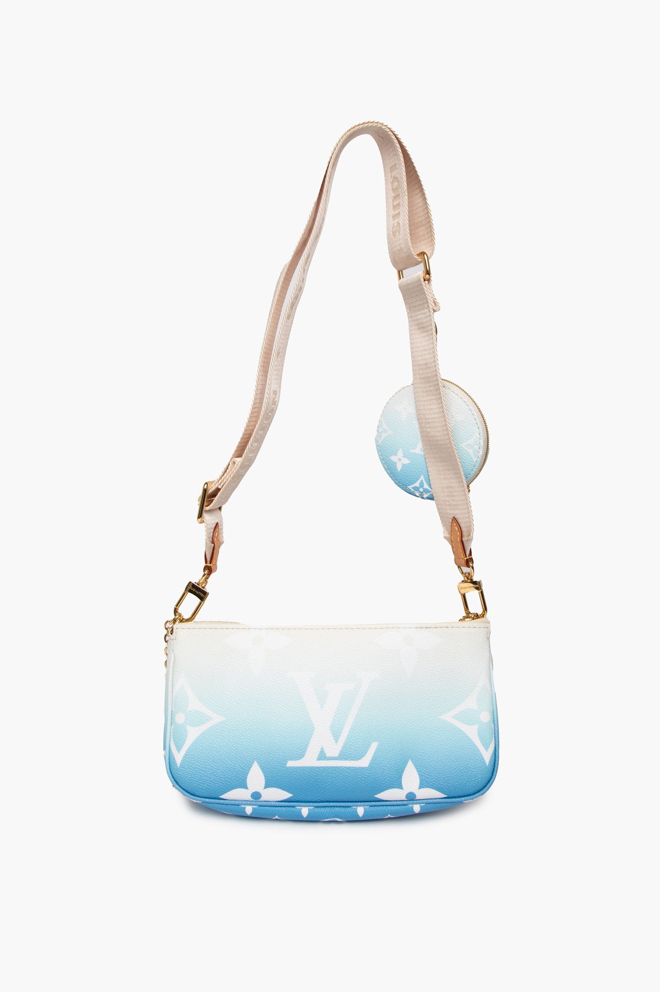 Louis Vuitton Blue Monogram Giant By The Pool Multi Pochette