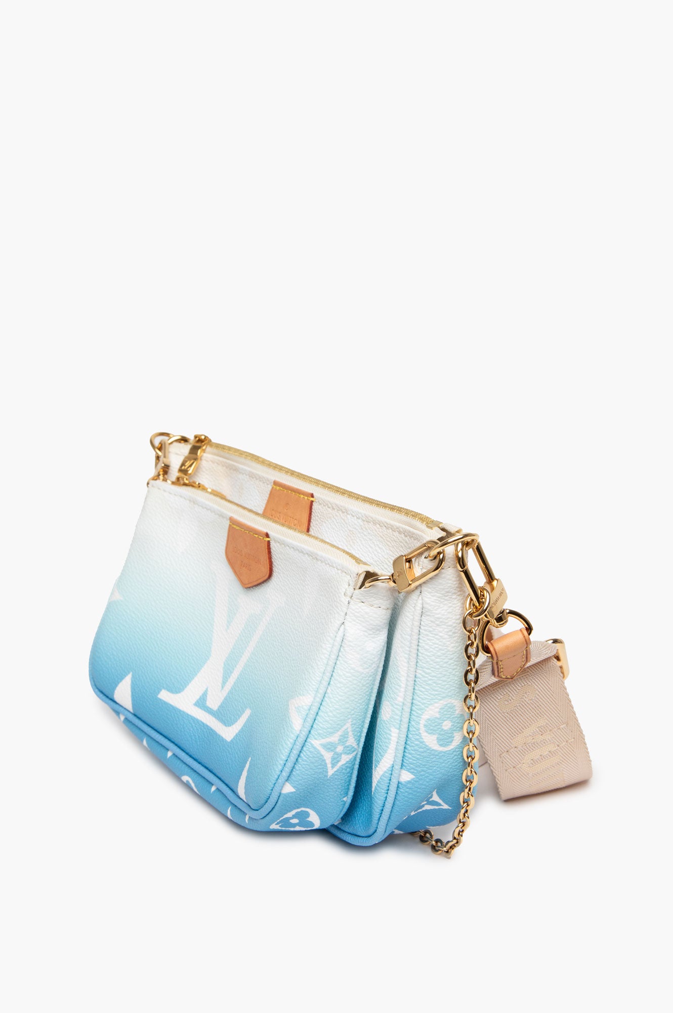 Louis Vuitton Blue Monogram Giant By The Pool Multi Pochette