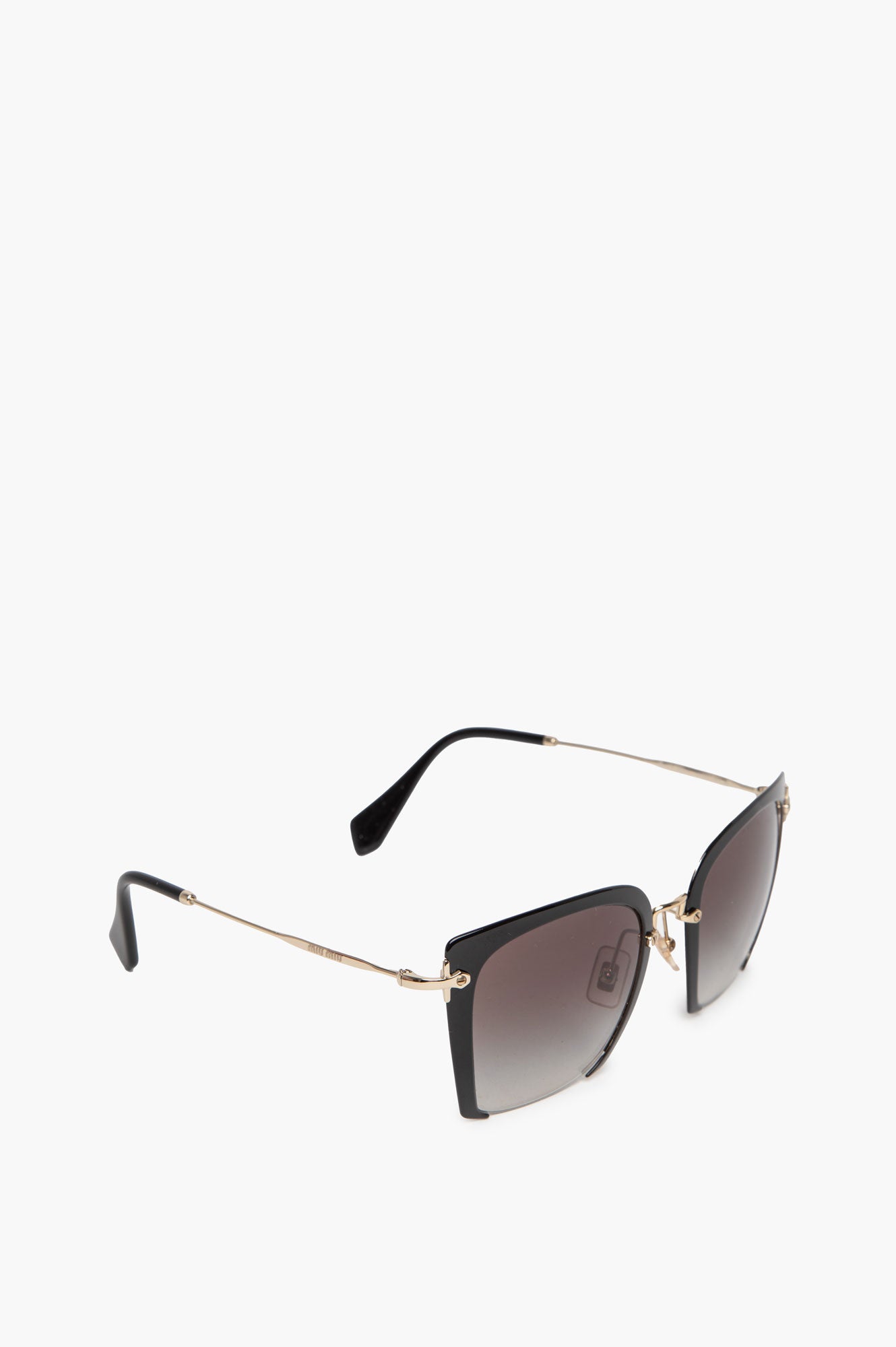 Miu Miu Rasoir Gradient Square Sunglasses