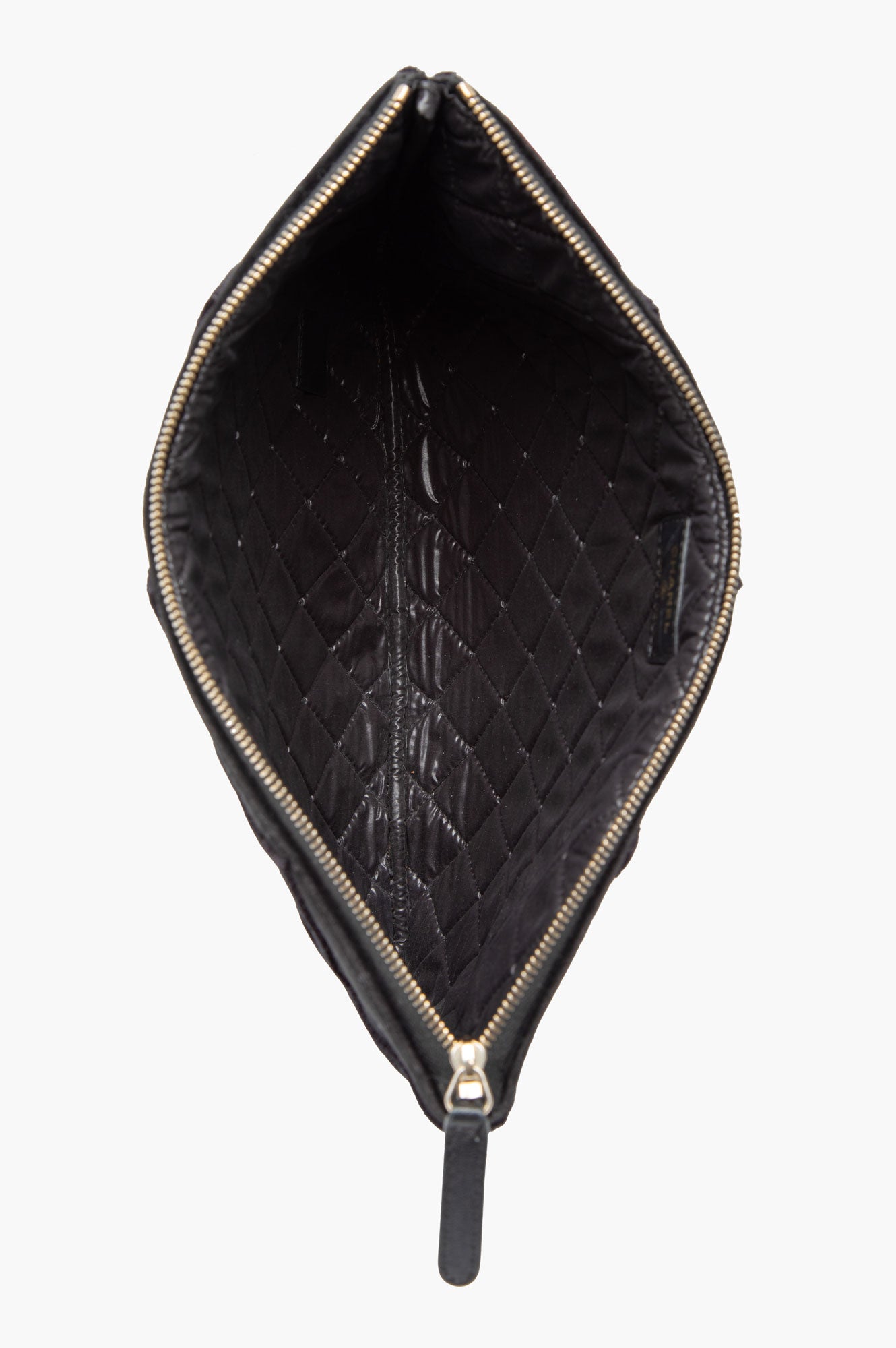 Chanel 2019 Velvet Clutch Bag