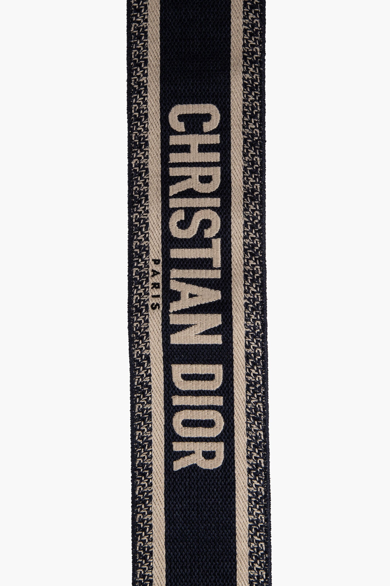 Christian Dior Blue Oblique Bag Strap