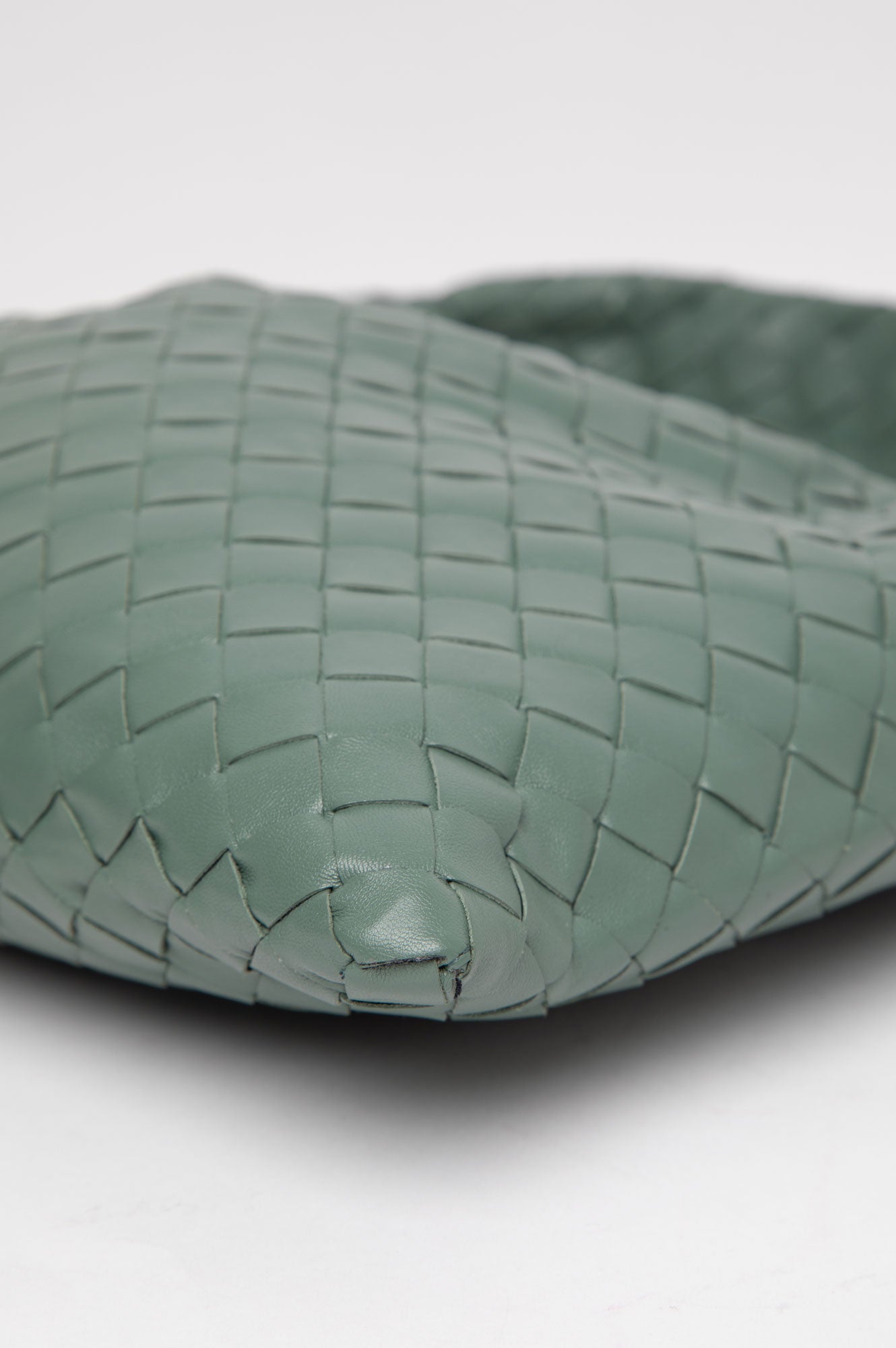 Bottega Veneta Intrecciato Small Hop Aloe Bag