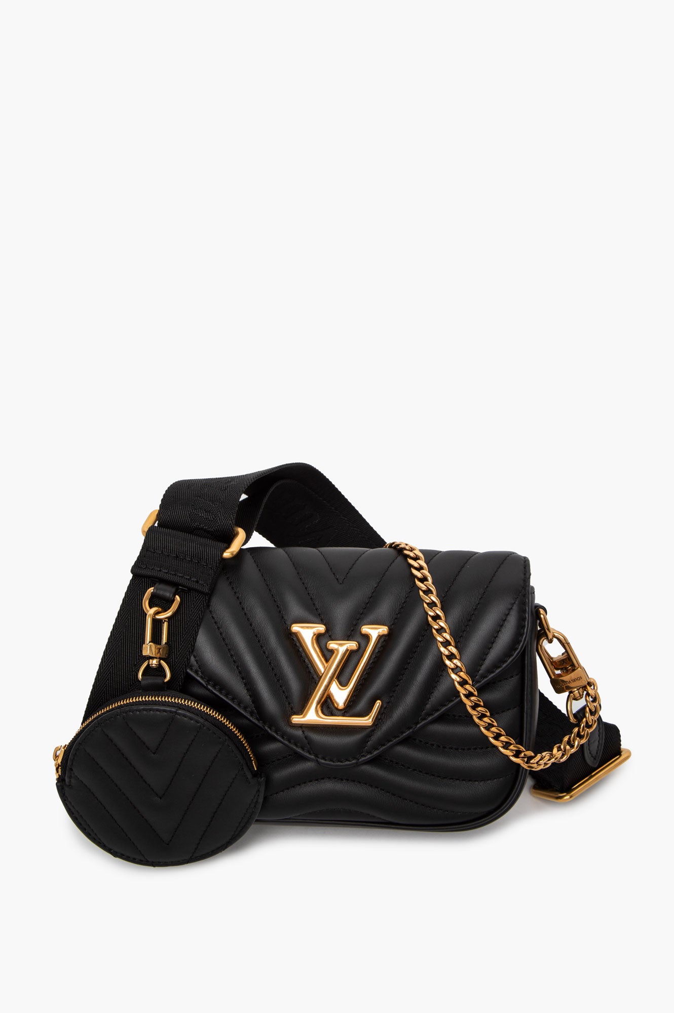 Louis Vuitton Black New Wave Cross-body Bag