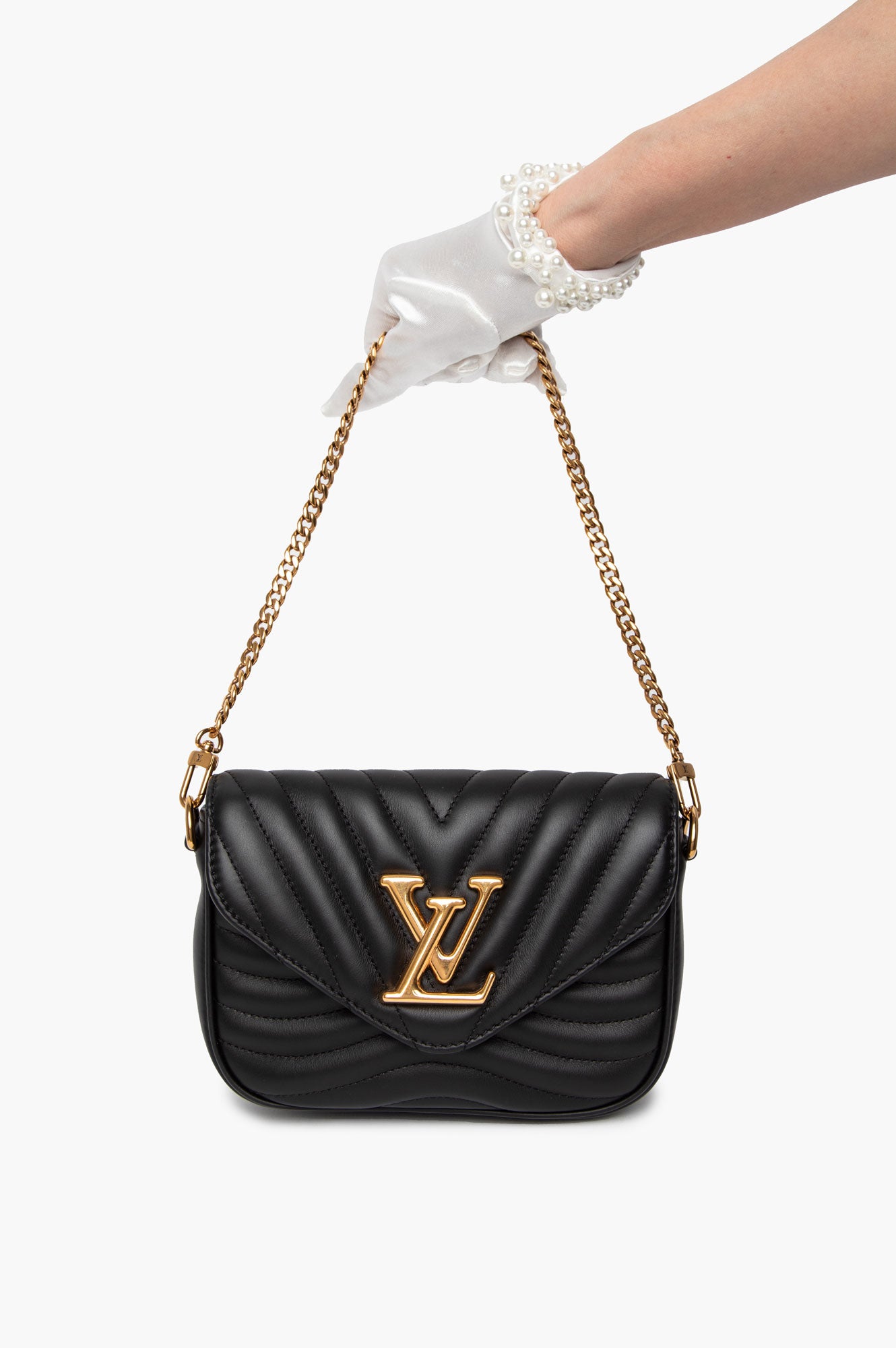 Louis Vuitton Black New Wave Cross-body Bag