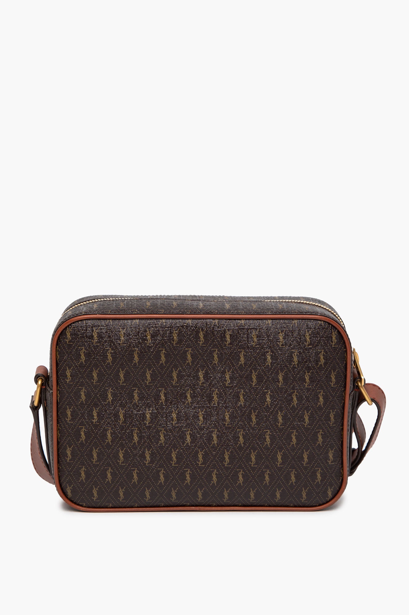 Saint Laurent Le Monogramme Coated Canvas Camera Bag