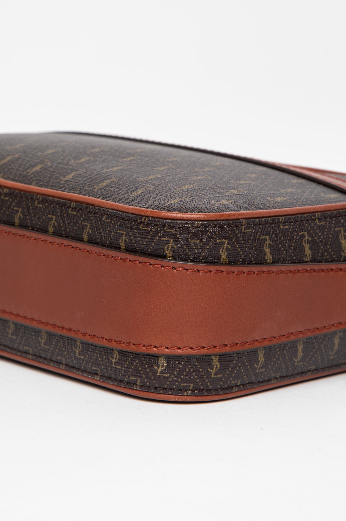 Saint Laurent Le Monogramme Coated Canvas Camera Bag