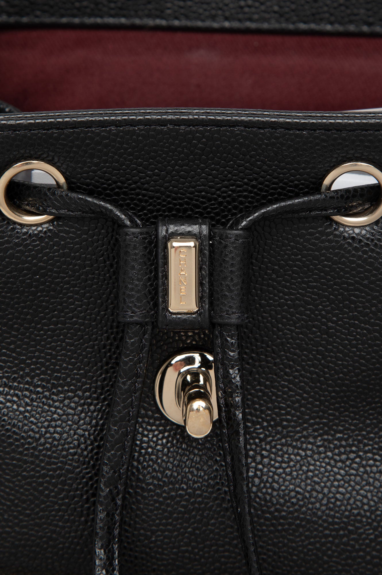 Chanel Black Caviar Business Affinity Backpack
