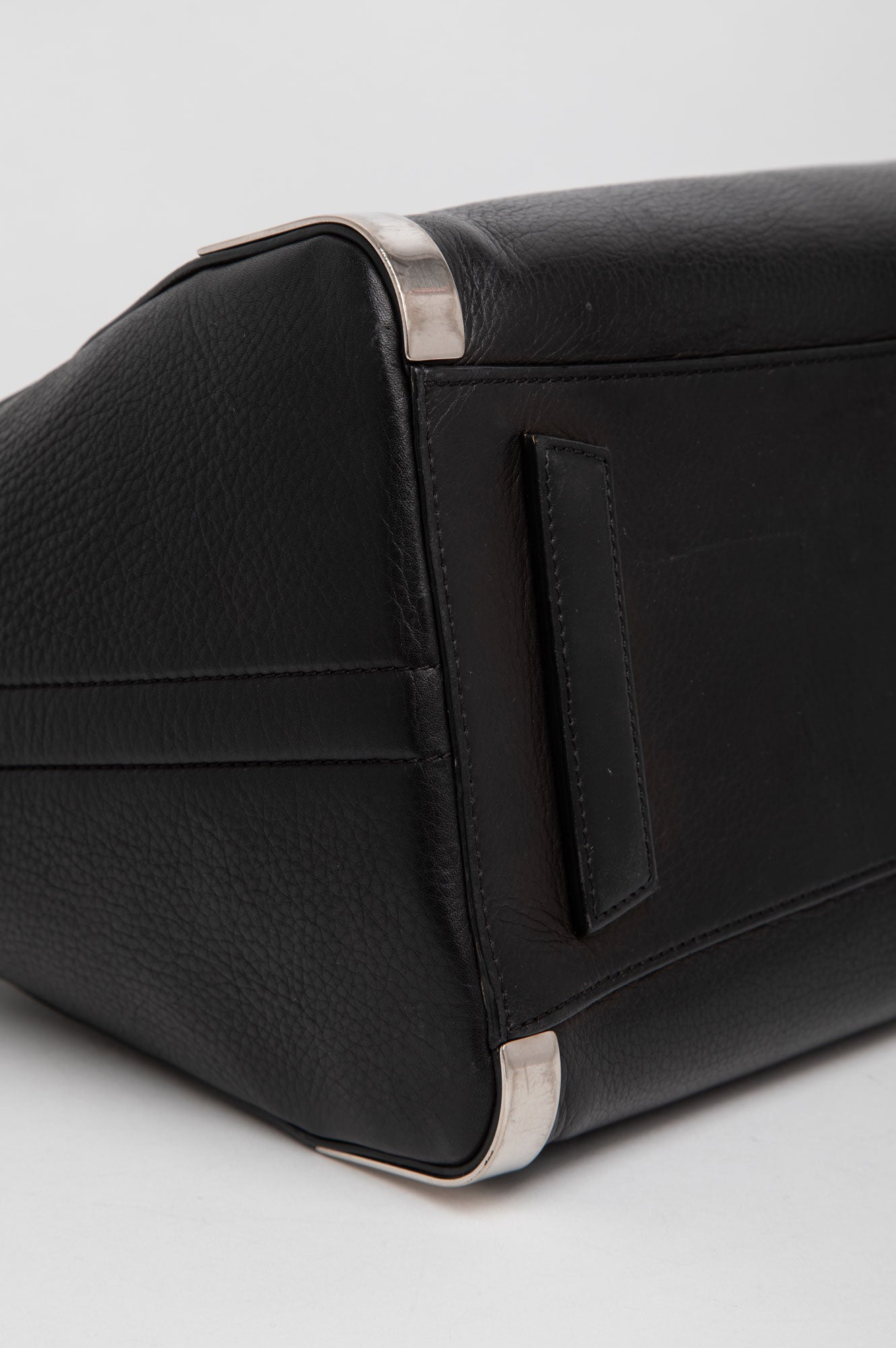 Givenchy Medium Black Grained Leather Antigona Bag