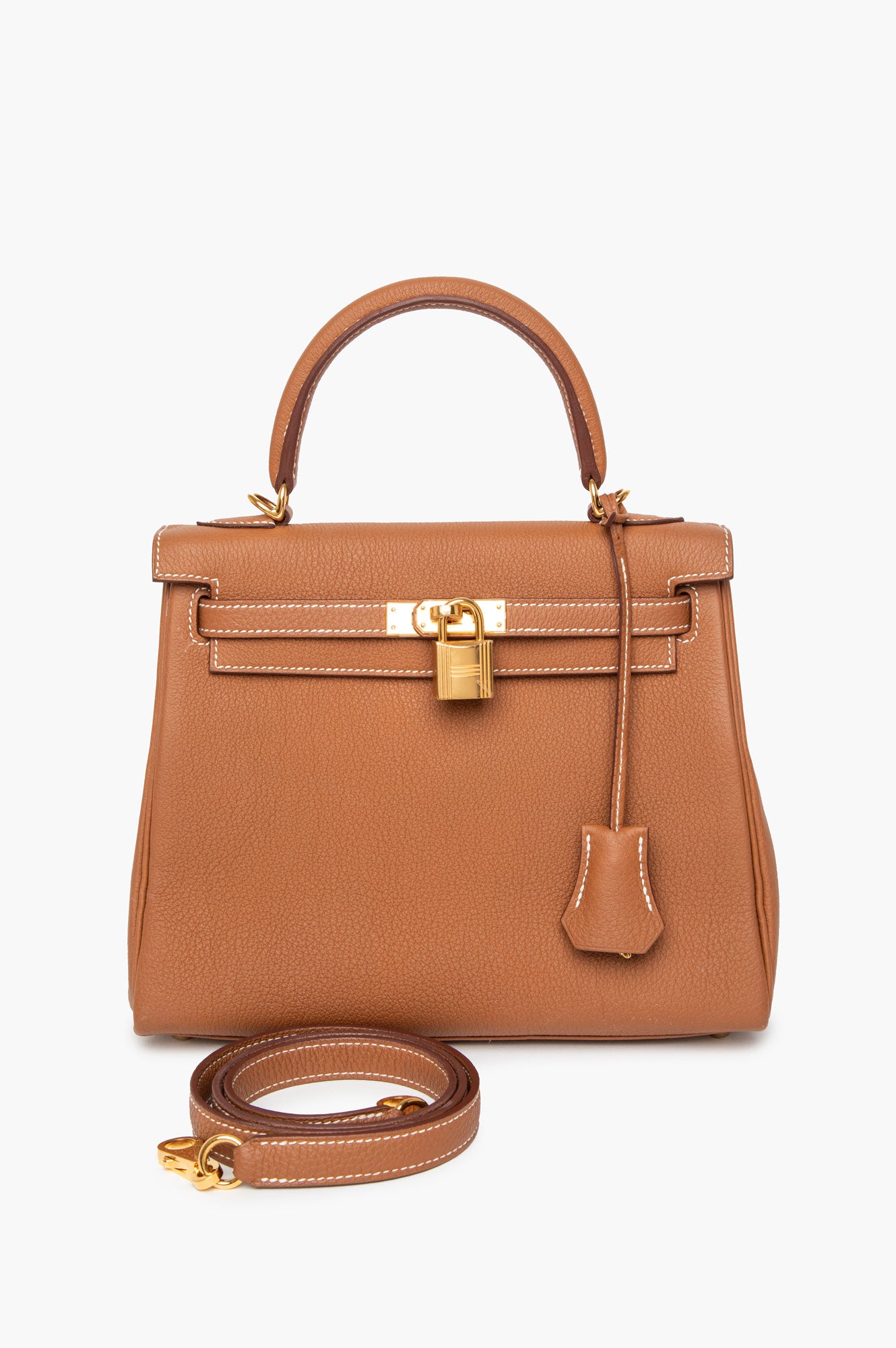 Hermes Gold on Gold Kelly 25 Togo