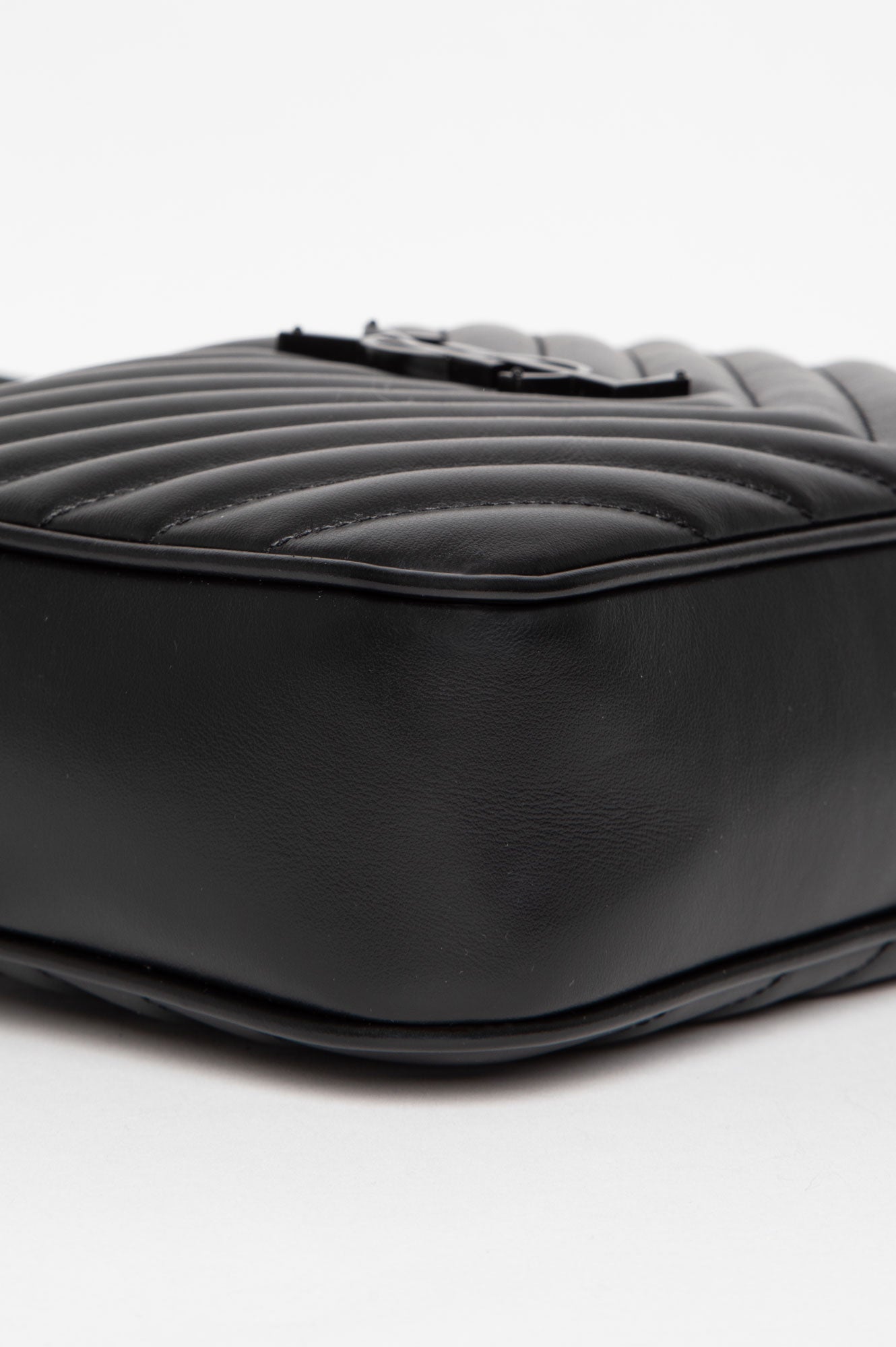 Saint Laurent Black Lou Camera Crossbody Bag