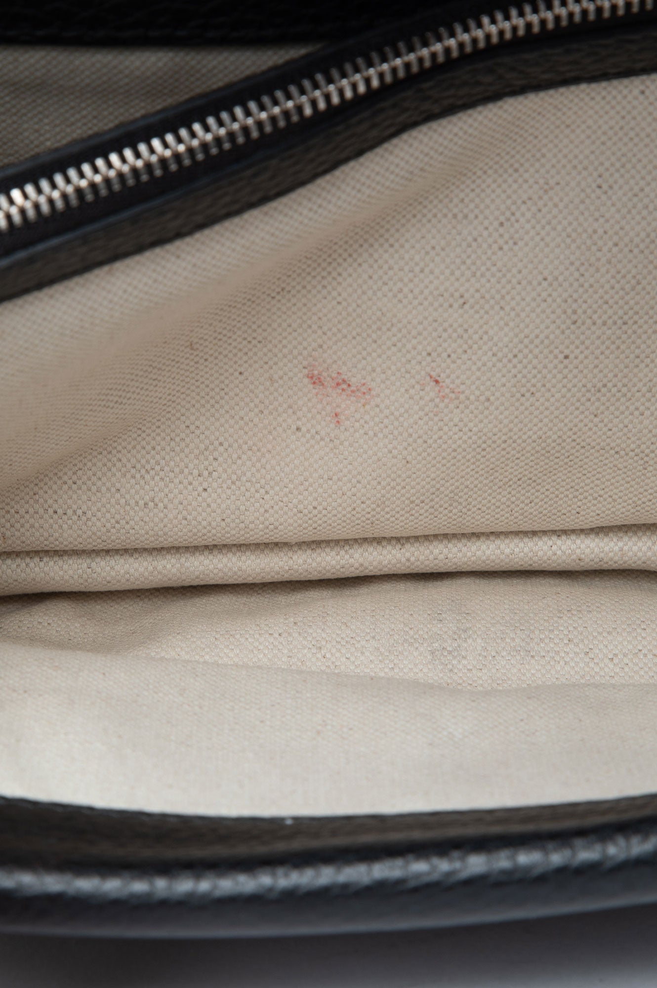 Gucci Medium Black Pebbled Leather Dionysus Shoulder Bag