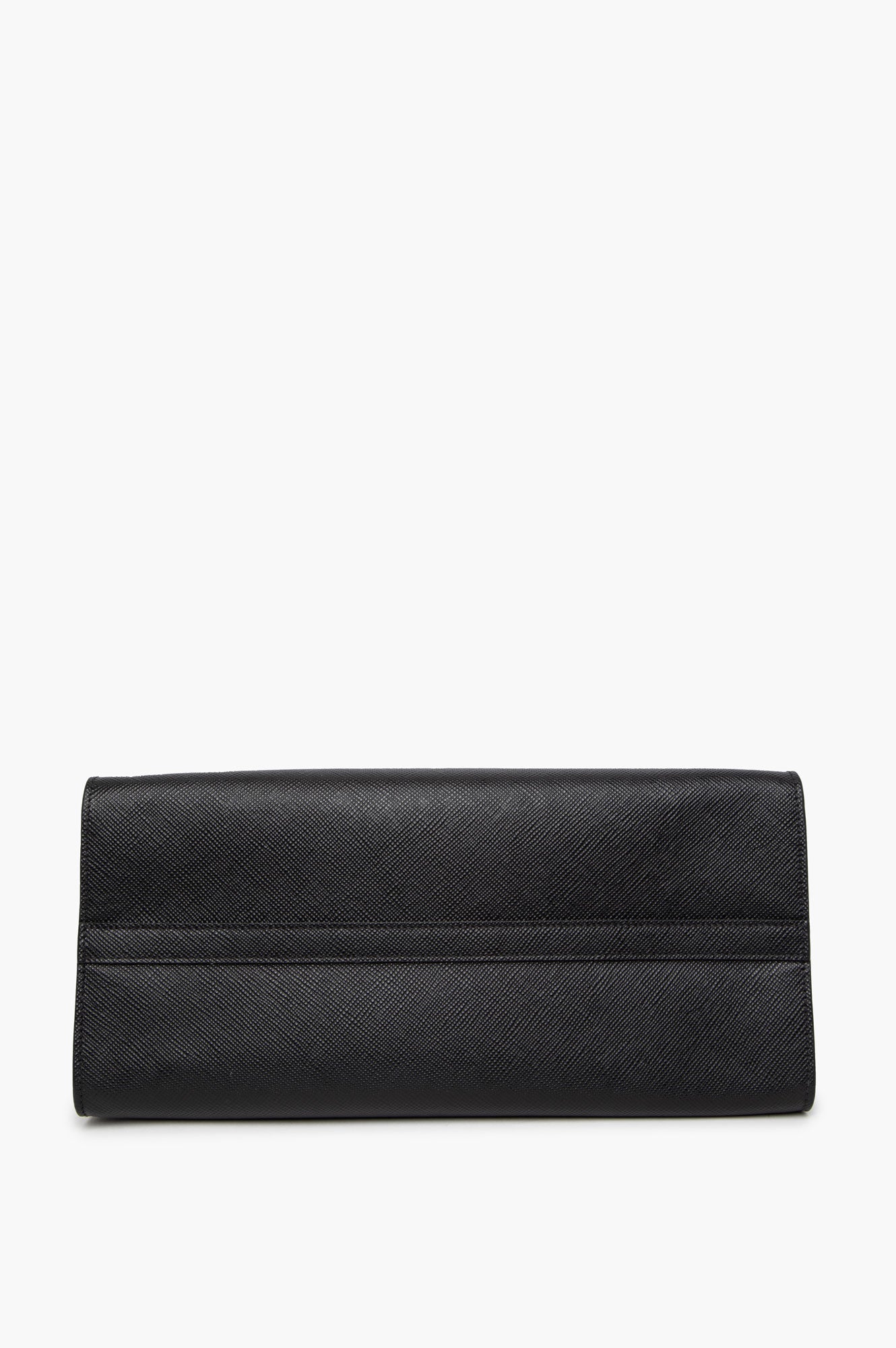 Prada Monochrome Matte Black Medium Saffiano Tote