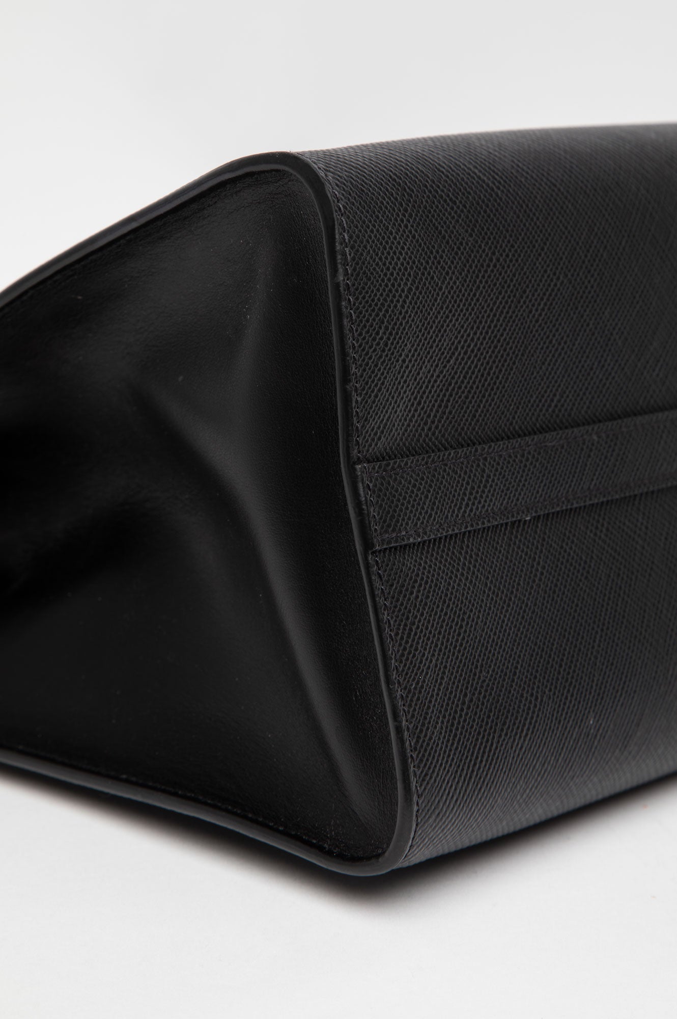 Prada Monochrome Matte Black Medium Saffiano Tote