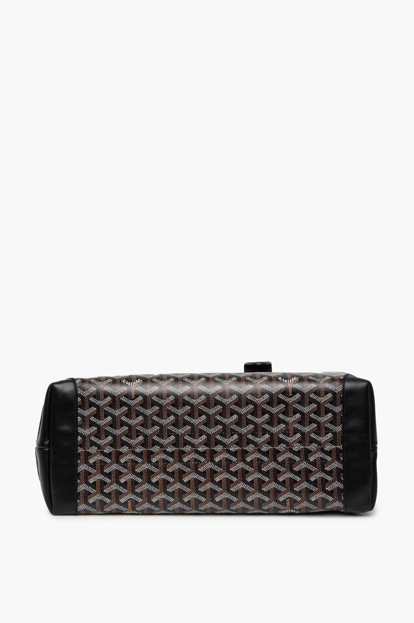 Goyard Black Goyardine Bellechasse PM Tote