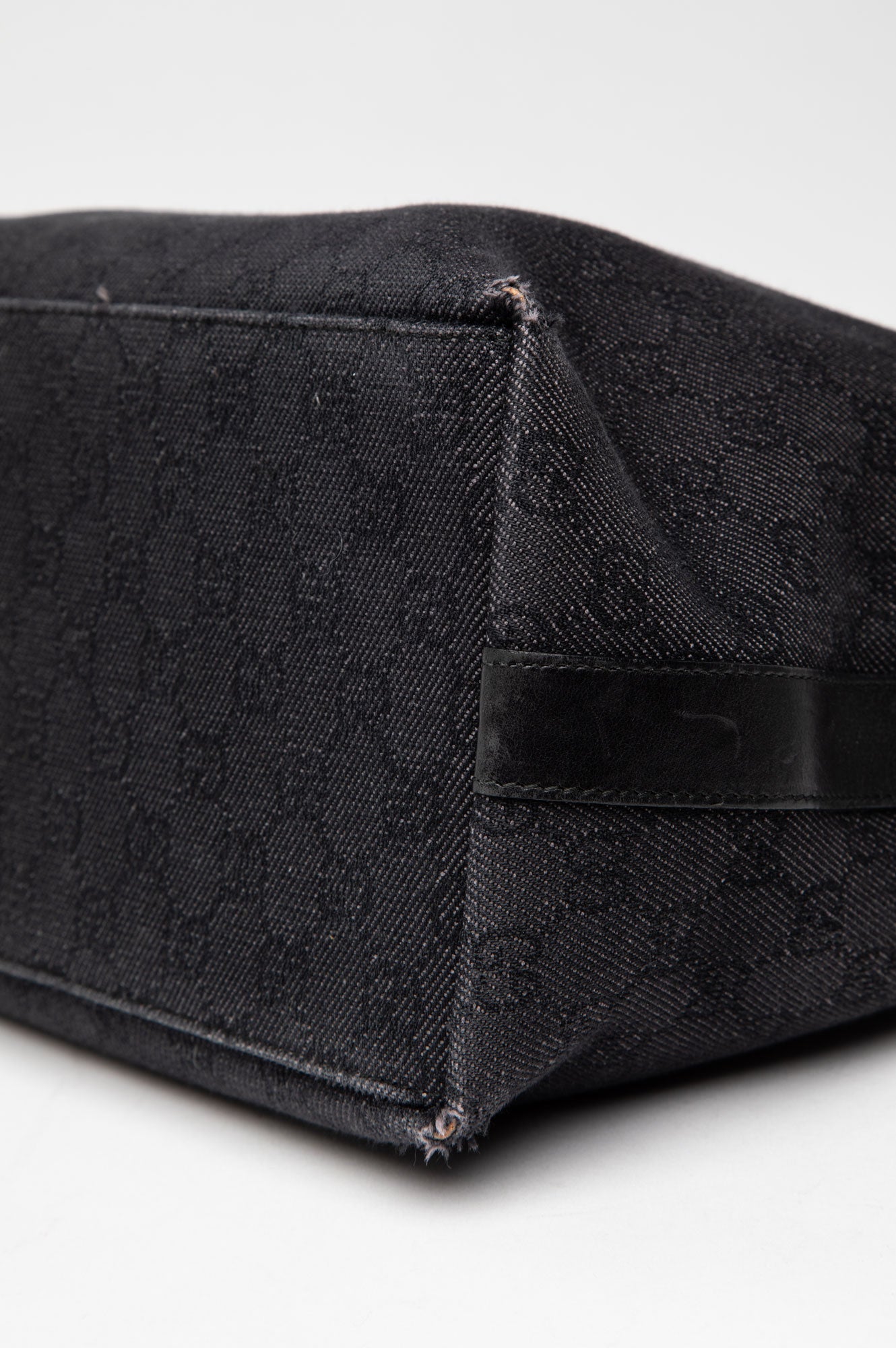 Gucci Monogram Black Hobo Shoulder Bag