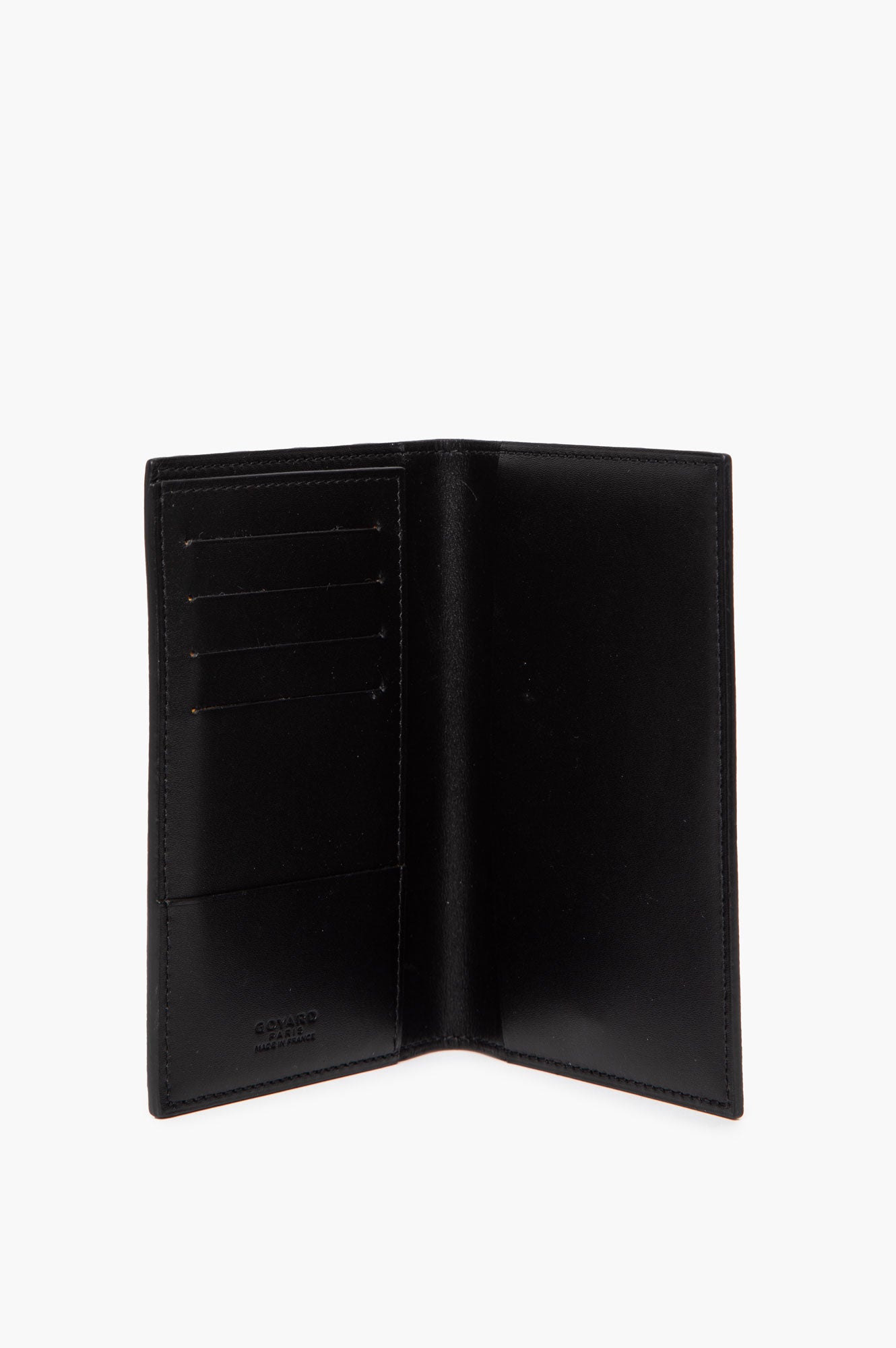 Goyard Black St Pierre Passport Holder