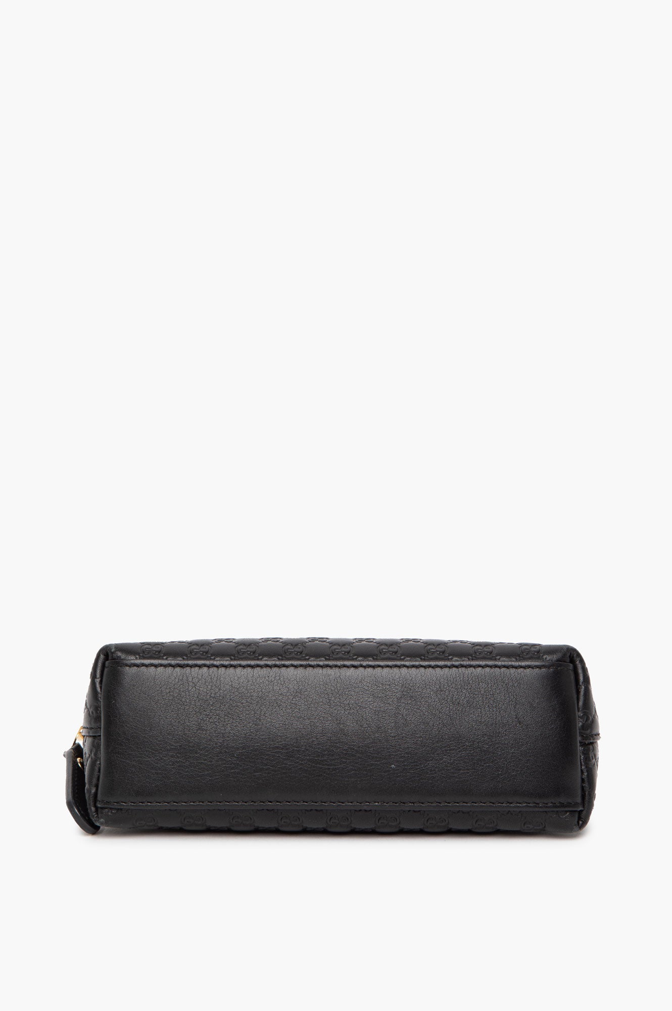 Gucci Monogram Leather Cosmetic Pouch