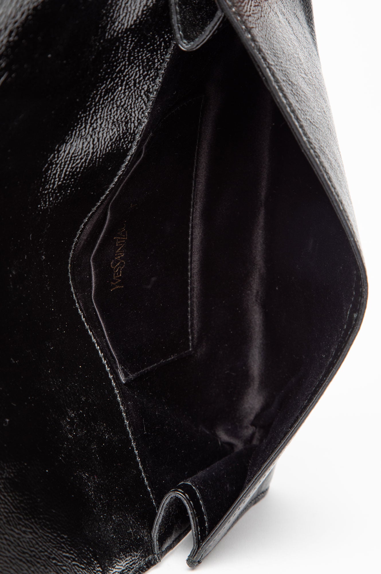 Saint Laurent 'Belle Du Jour' Patent Leather Clutch