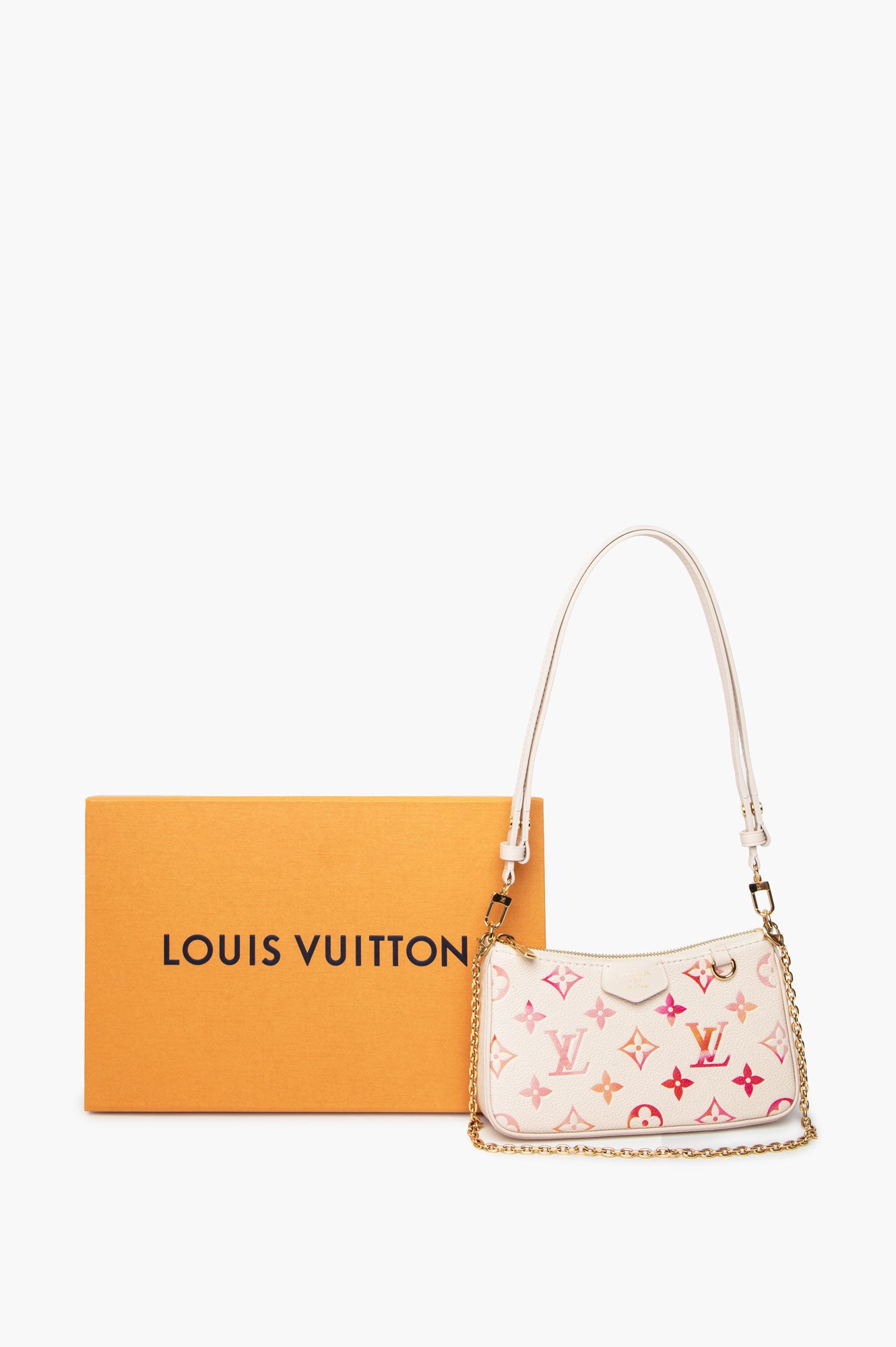 Louis Vuitton Sunrise Aquarelle Monogram Empreinte Easy Pouch On Strap