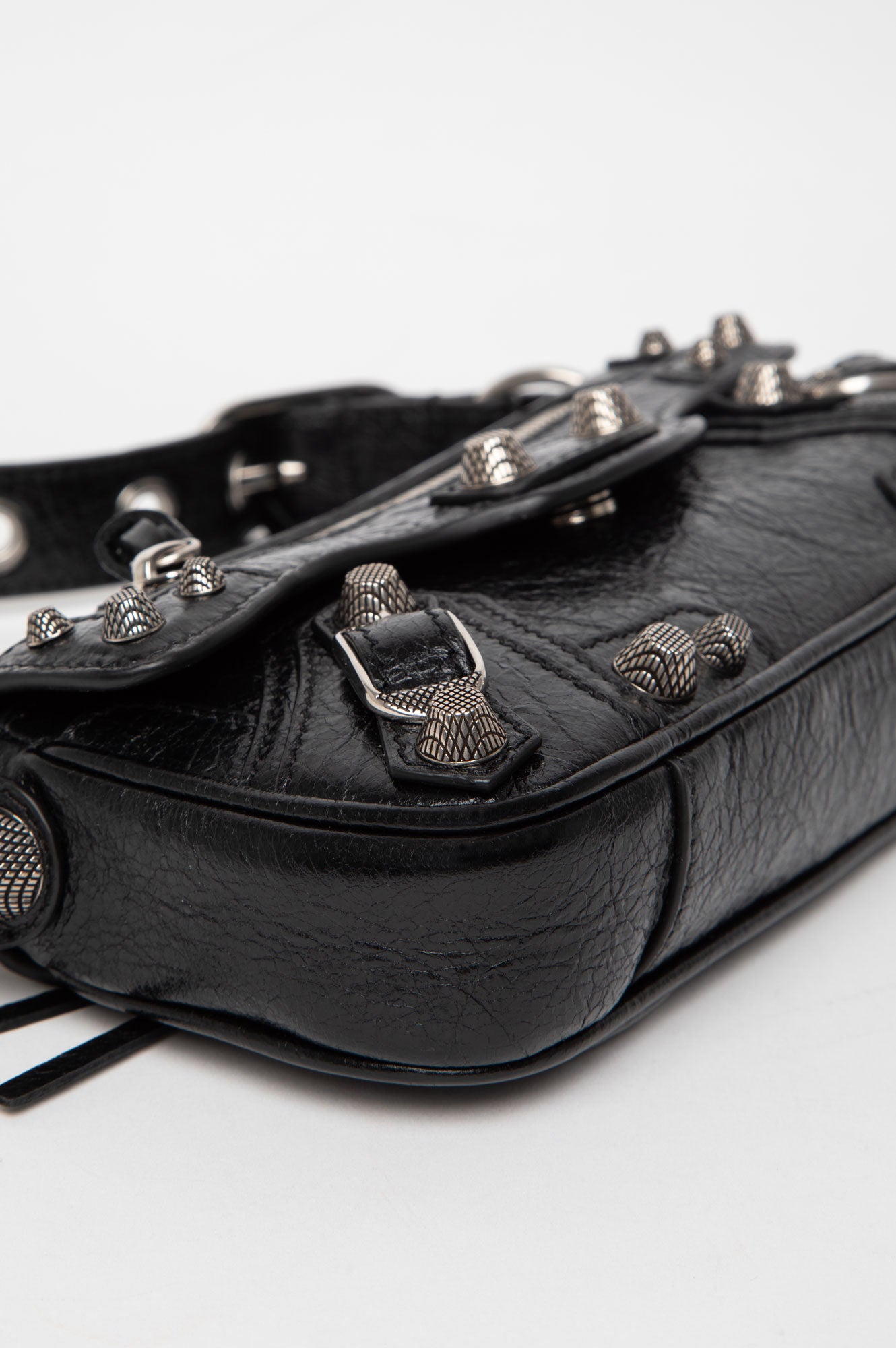 Balenciaga Black XS Le Cagole Sling Bag