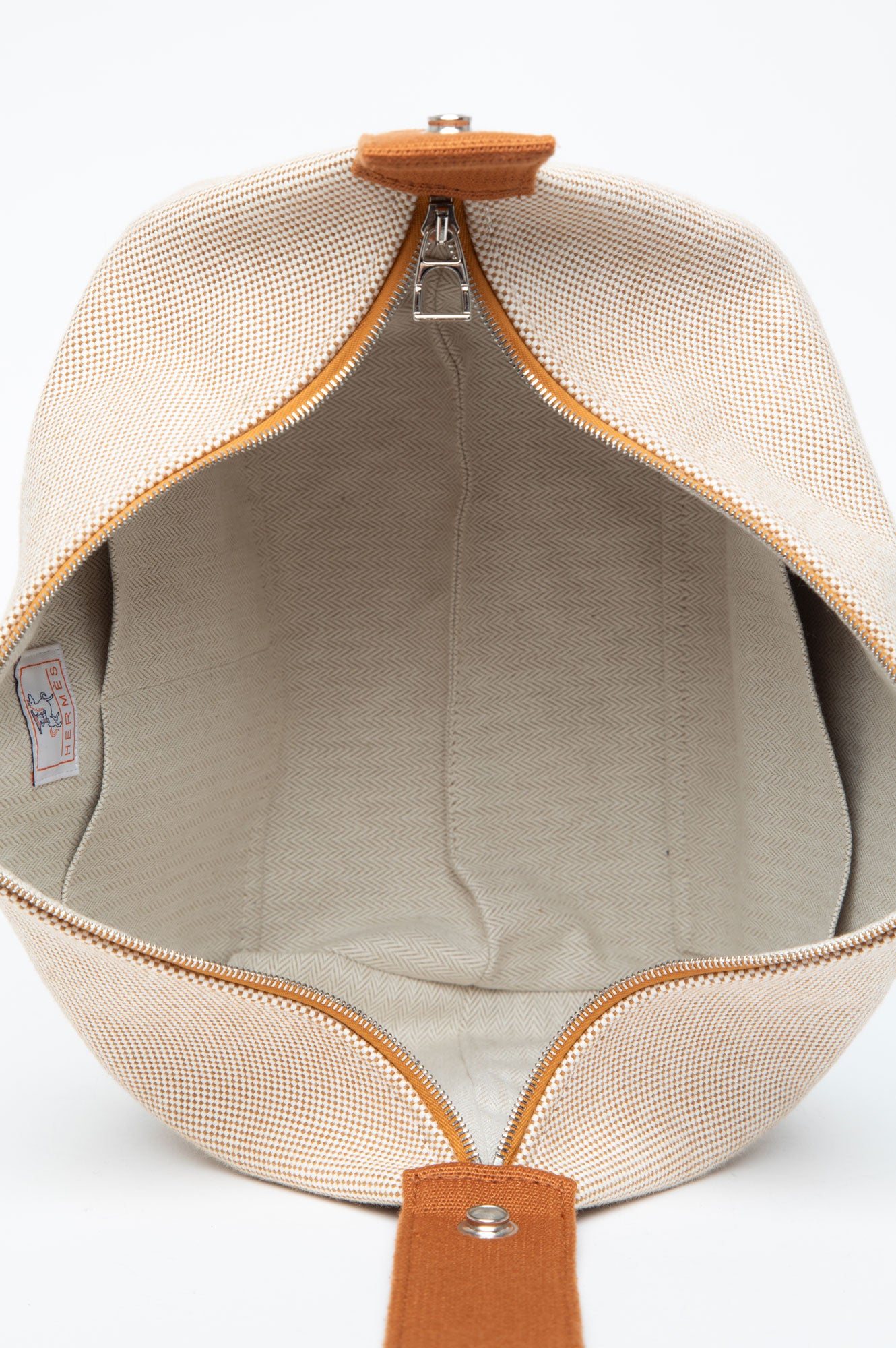 Hermès Biscuit Bride-a-Brac Cabriole Case, Large Model