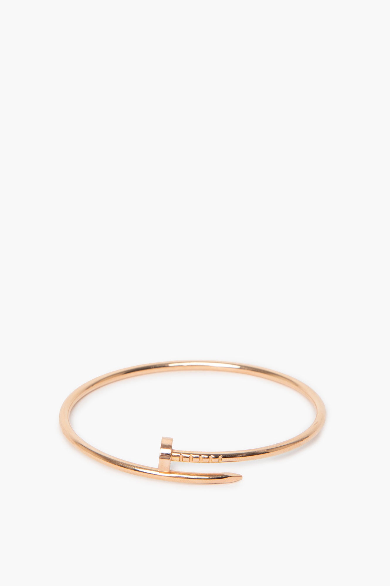 Cartier 18K Rose Gold Juste Un Clou Bracelet Small Model 16cm