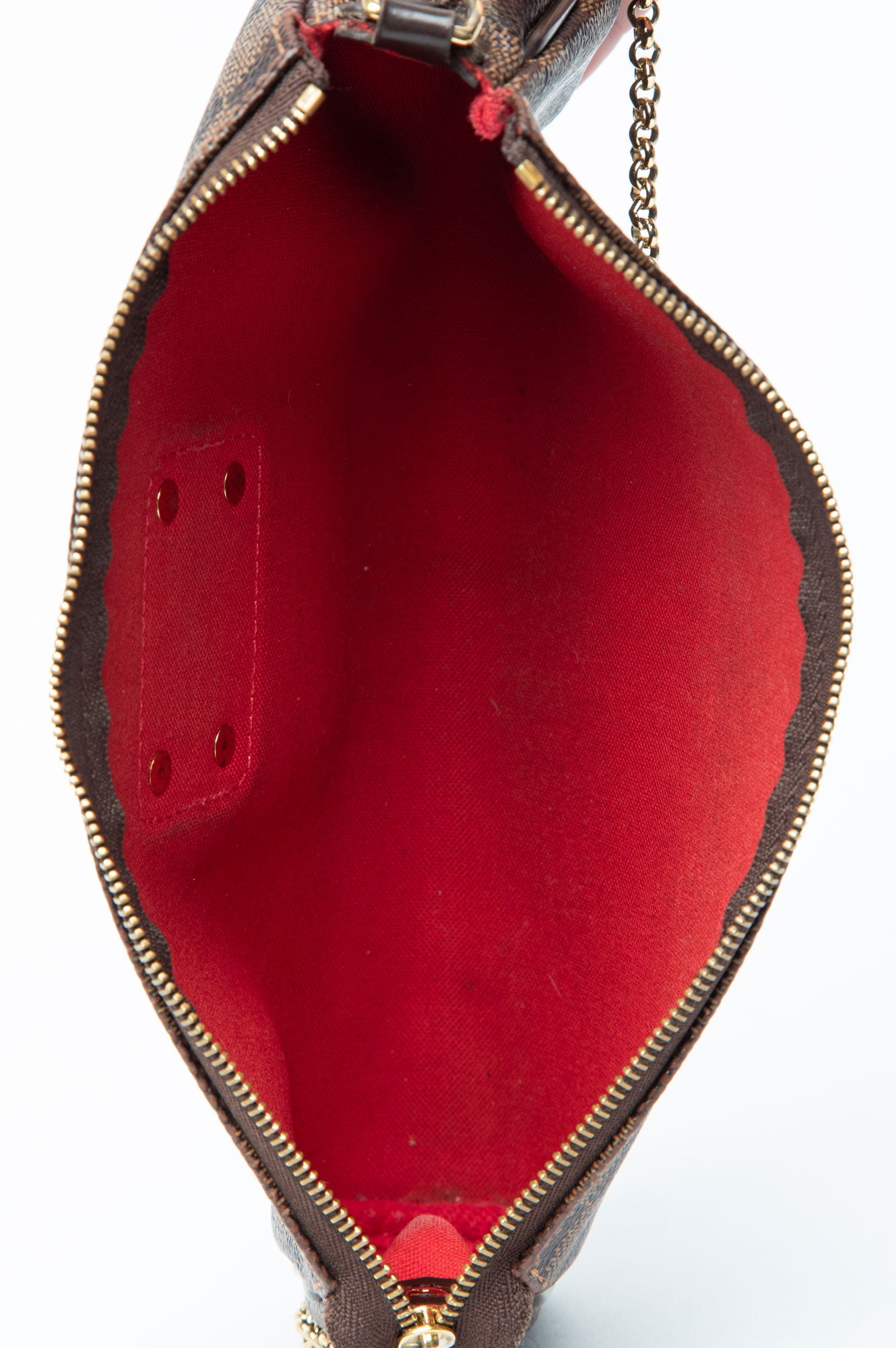 Louis Vuitton Damier Ebene Eva Pochette