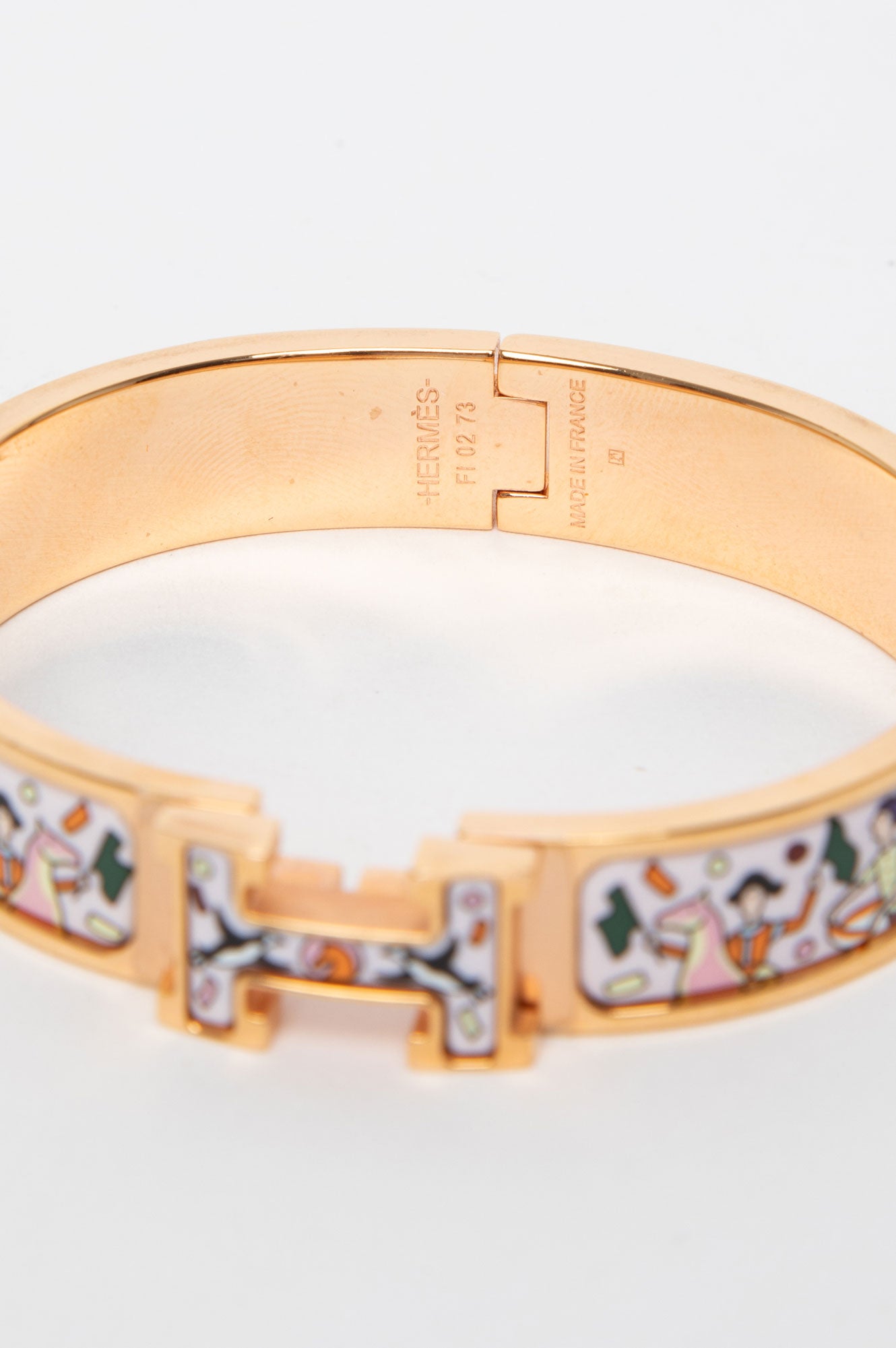 Hermès Clic H l'Epopee d'Hermès bracelet PM