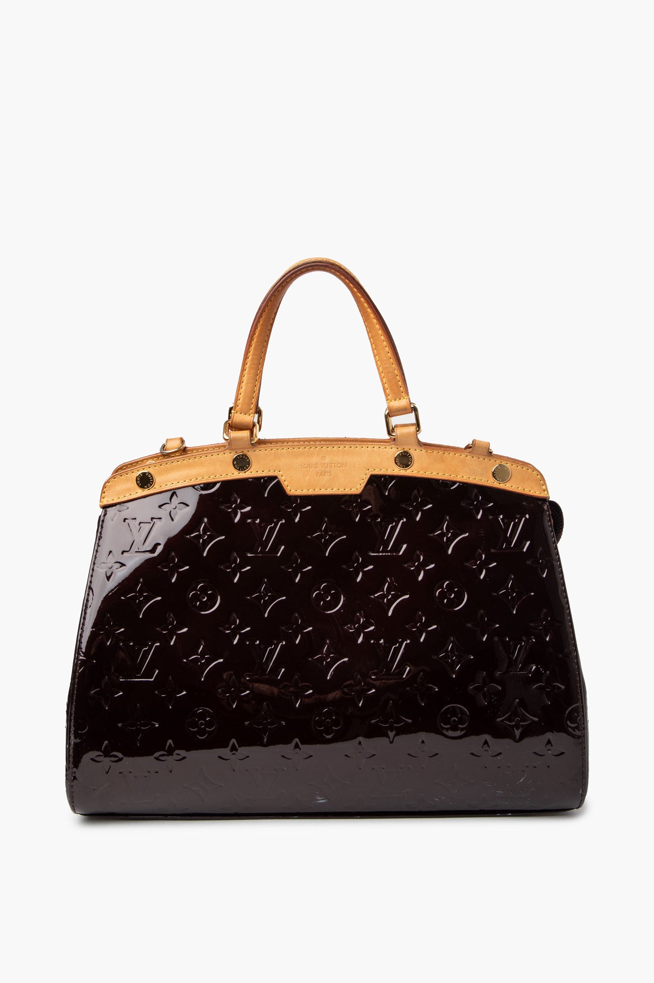 Louis Vuitton Amarante Vernis MM Brea Bag
