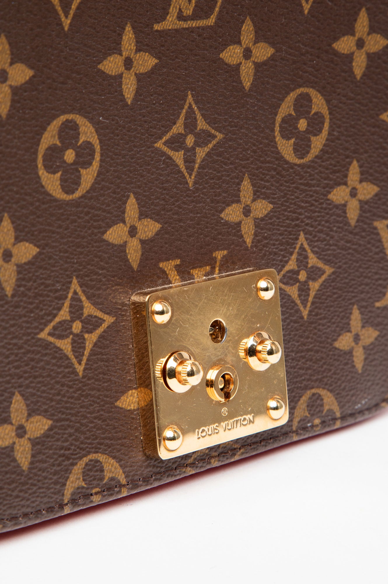 Louis Vuitton Monogram Red Eden PM Shoulder Bag