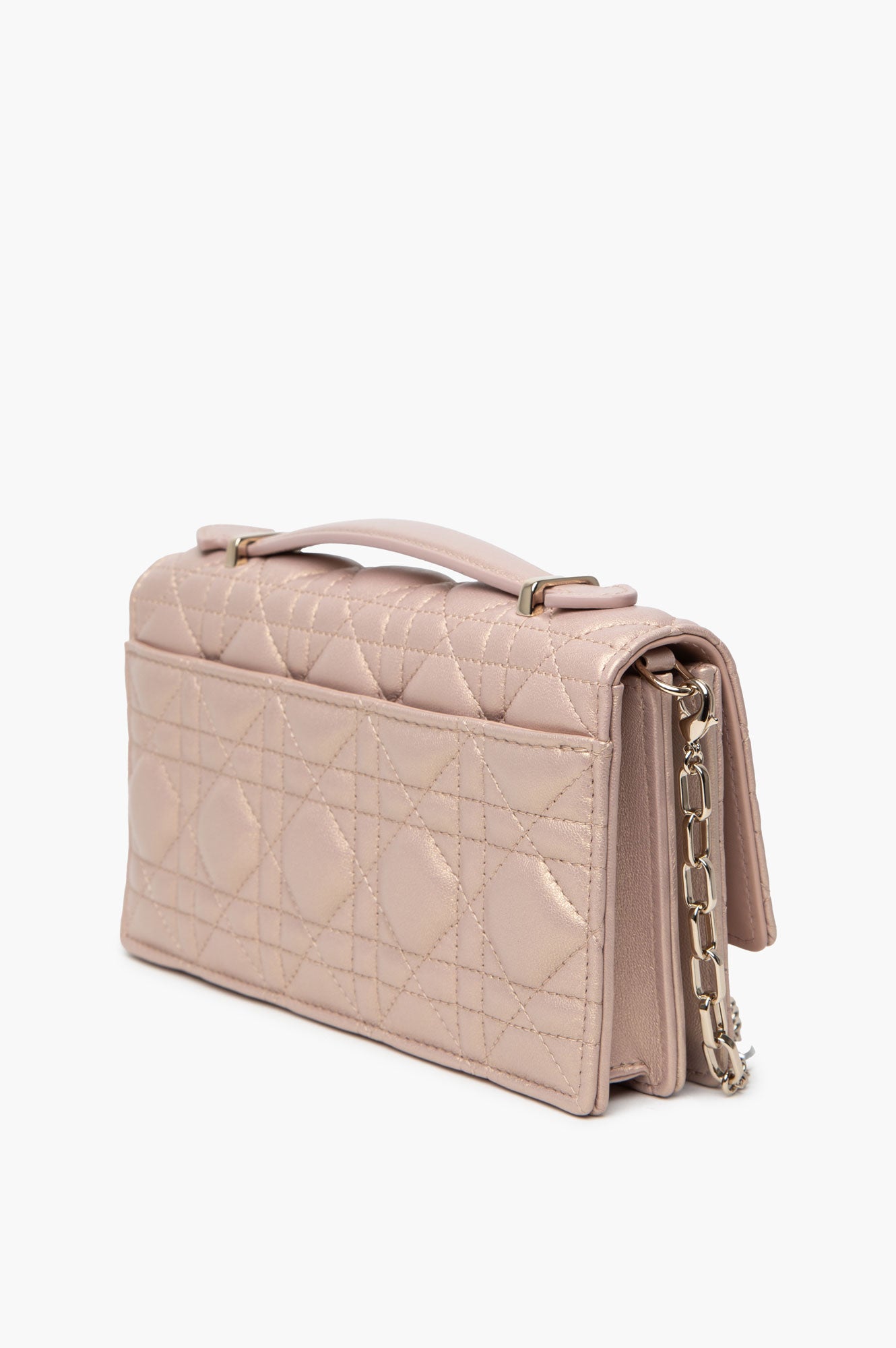 Dior Mini Pink Champagne Cannage My Dior Bag