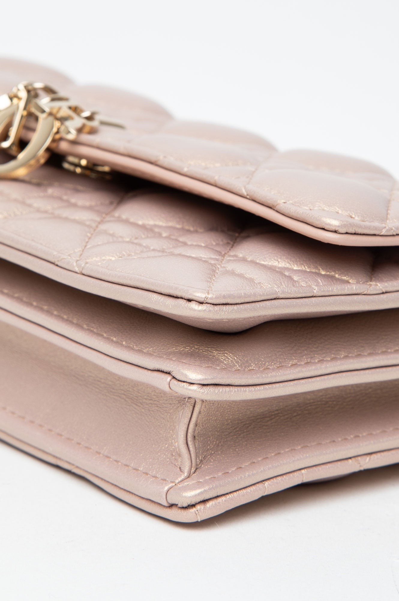 Dior Mini Pink Champagne Cannage My Dior Bag