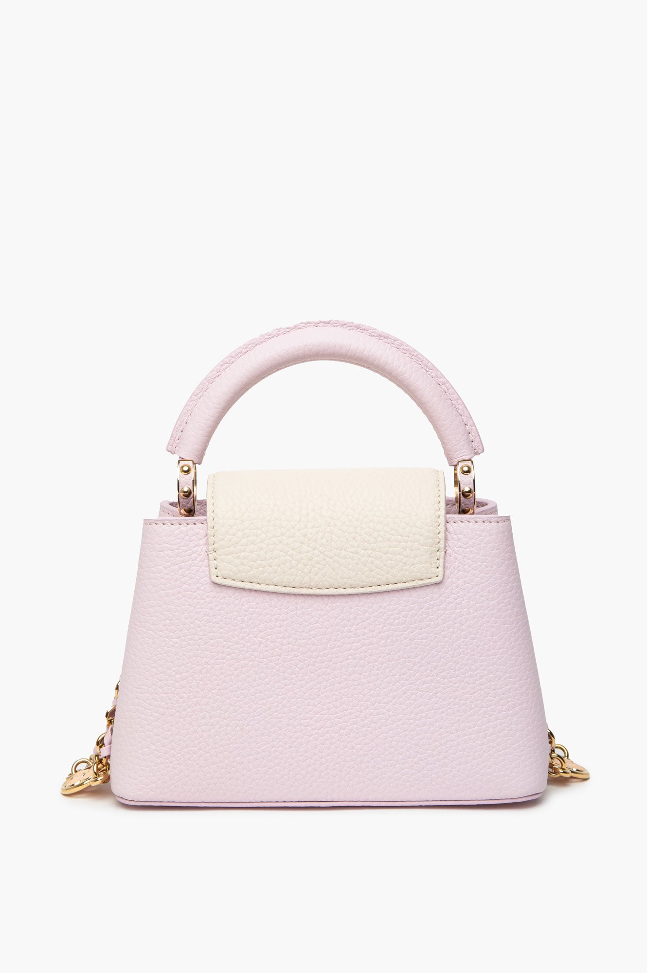 Louis Vuitton Capucines Lovelock Marshmallow Taurillon Mini