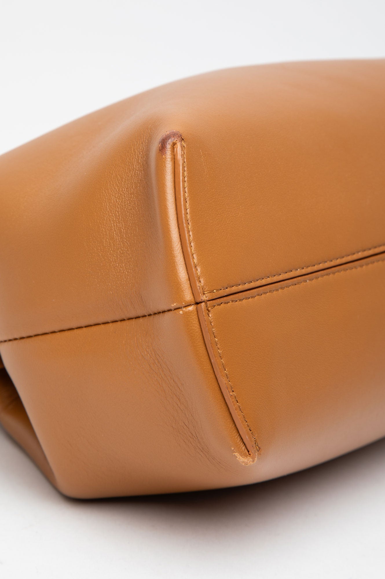 Fendi Caramel Napa Leather Small First Bag with Strap