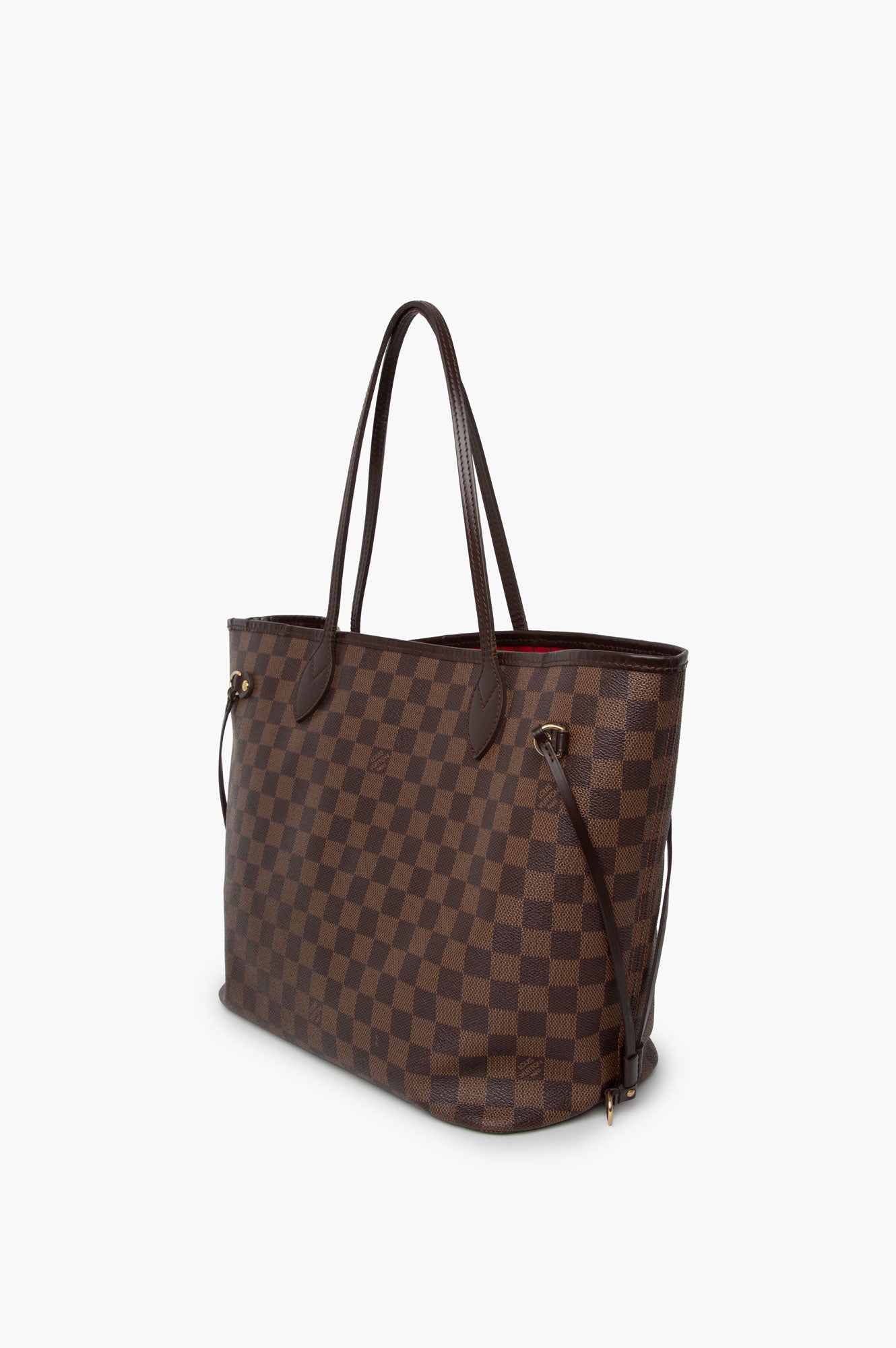 Louis Vuitton Damier Ebene Neverfull MM Tote Bag