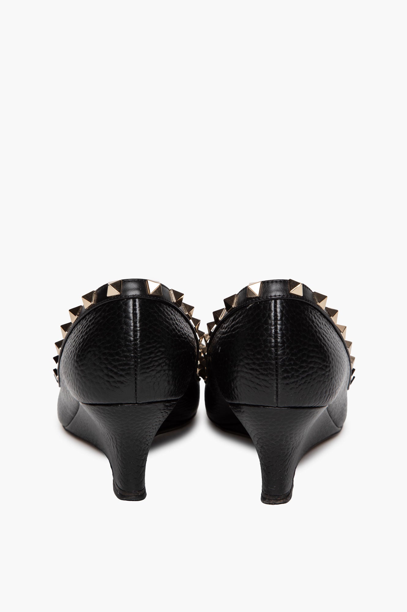 Valentino Black Studs Pumps Size 38.5
