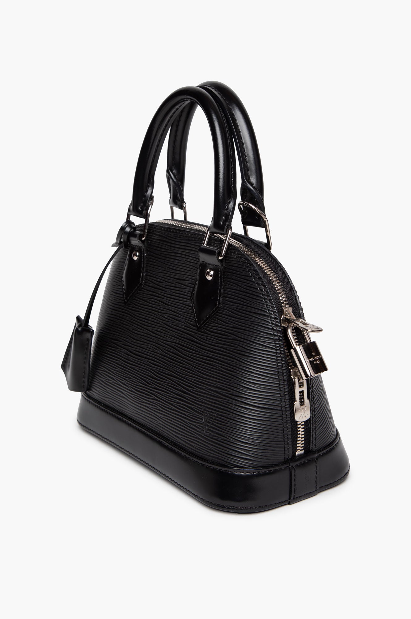 Louis Vuitton Black Epi Leather Alma BB