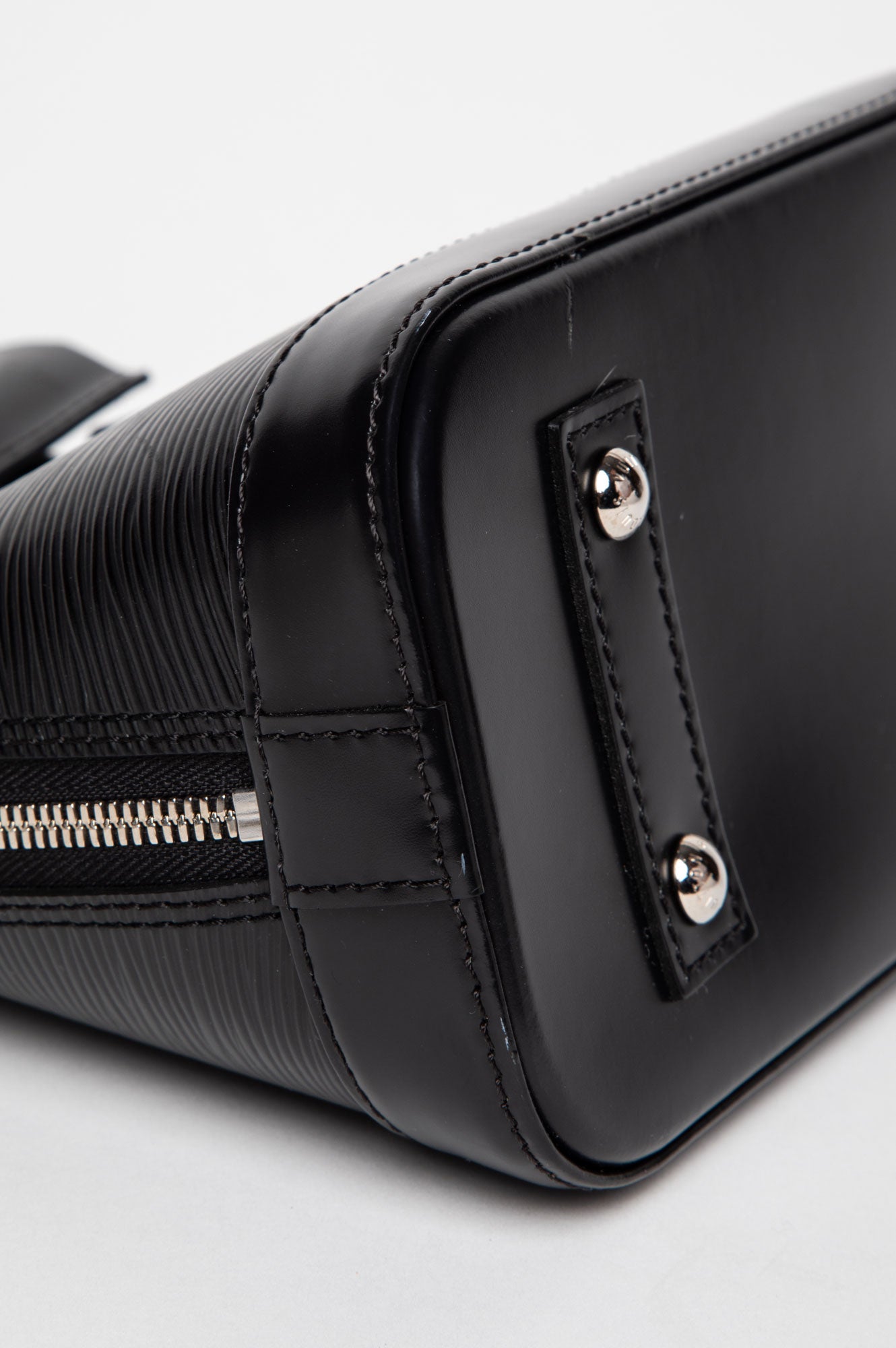 Louis Vuitton Black Epi Leather Alma BB